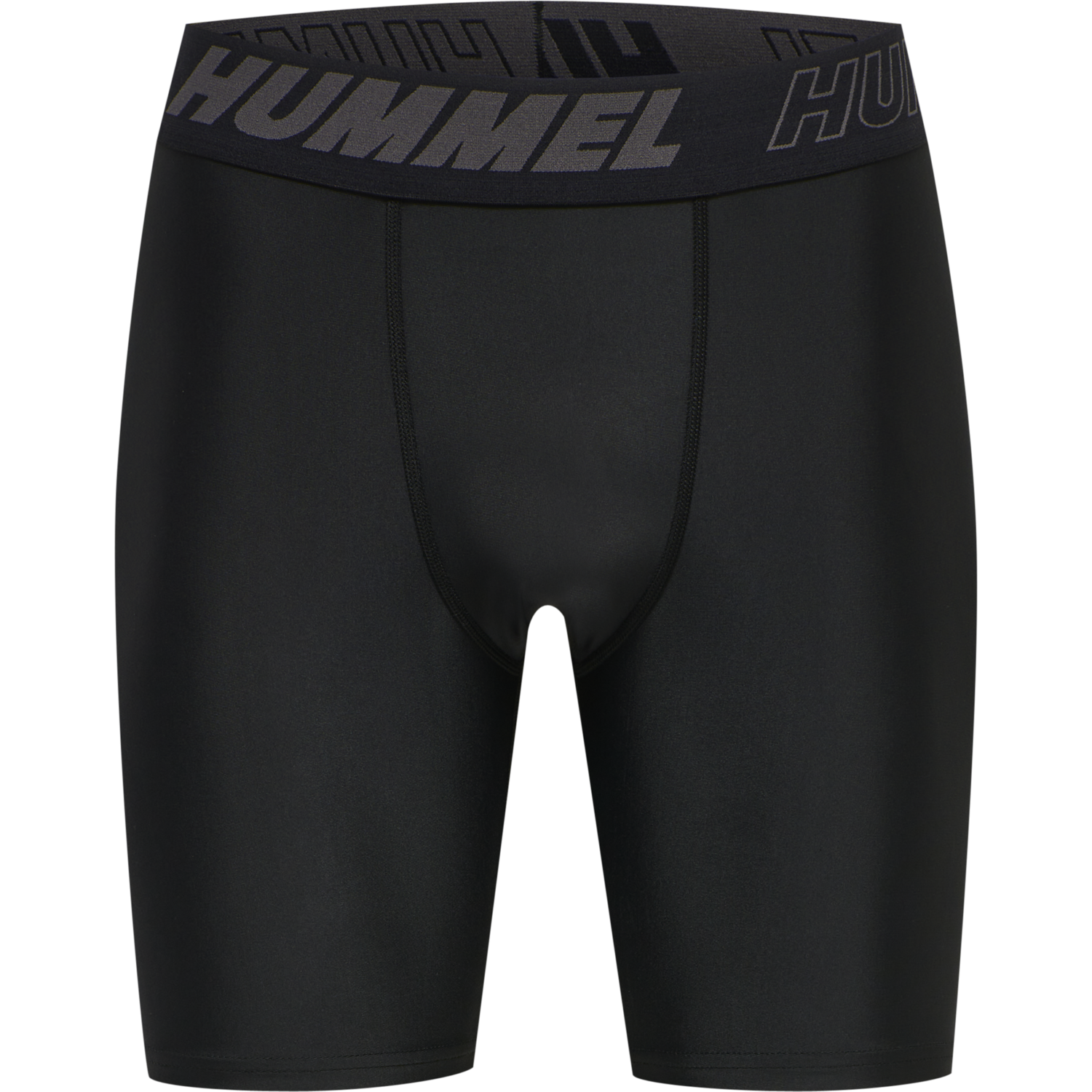 hmlTE TOPAZ 2-PACK TIGHT SHORTS, BLACK/INSIGINA BLUE, packshot
