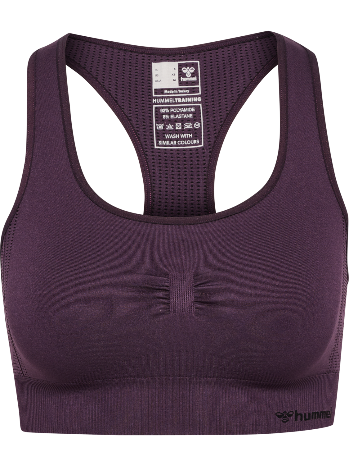 hmlMT SHAPING SEAMLESS SPORTS TOP, PLUM PERFECT, packshot