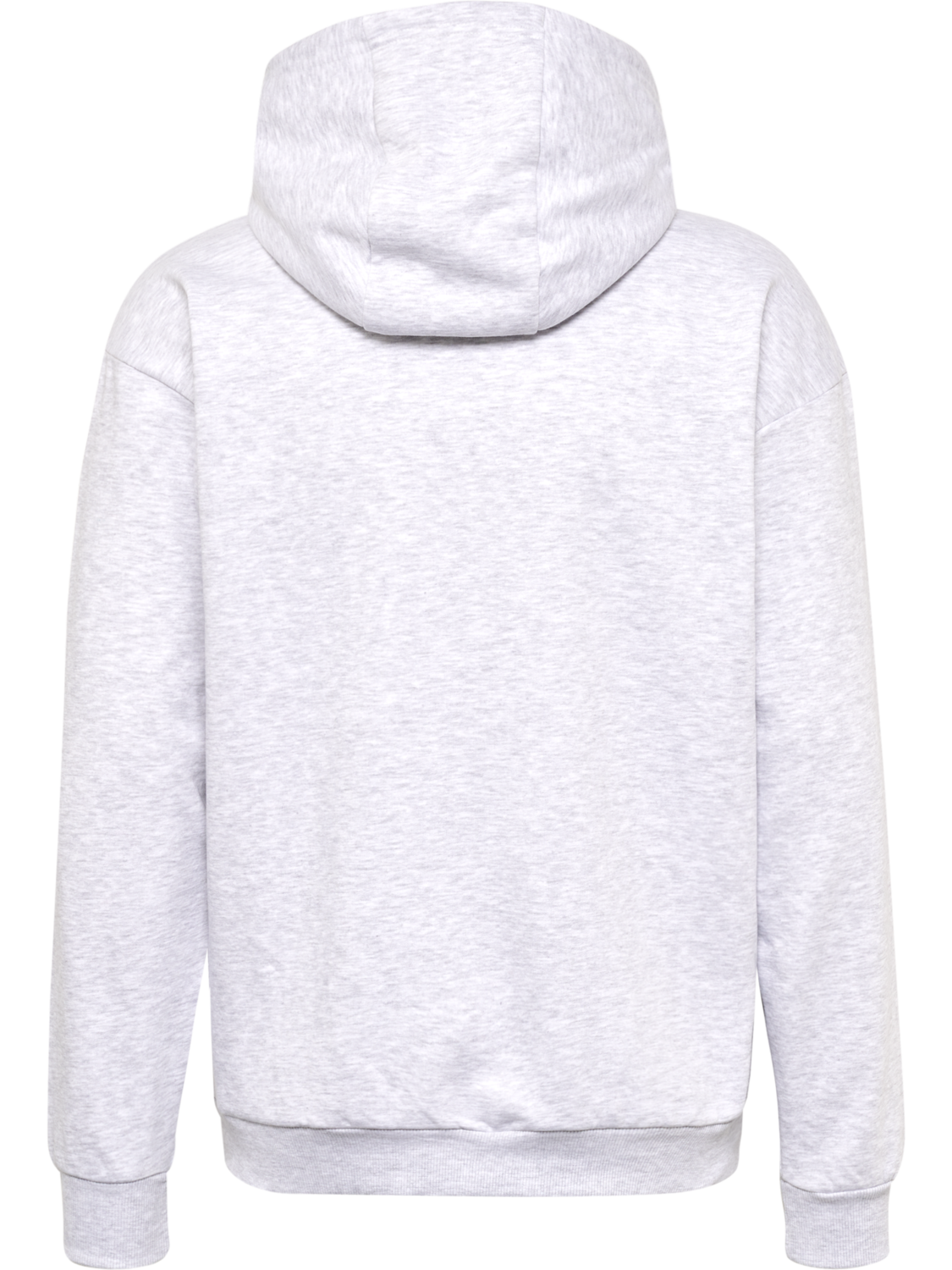hmlFELIX LOOSE HOODIE, LIGHT GREY MELANGE, packshot