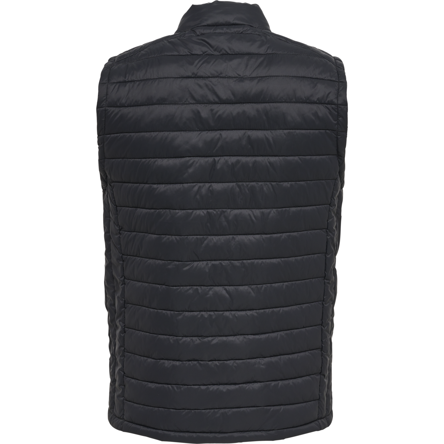 hmlRED QUILTED WAISTCOAT, BLACK, packshot