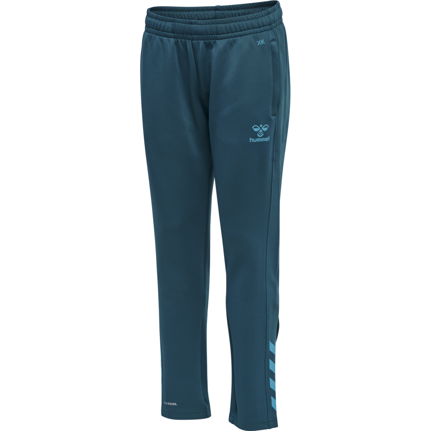 hmlCORE XK POLY PANTS KIDS, BLUE CORAL, packshot