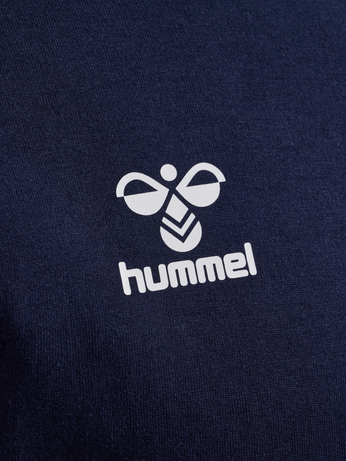 hmlTRAVEL SWEAT HOODIE, MARINE, packshot