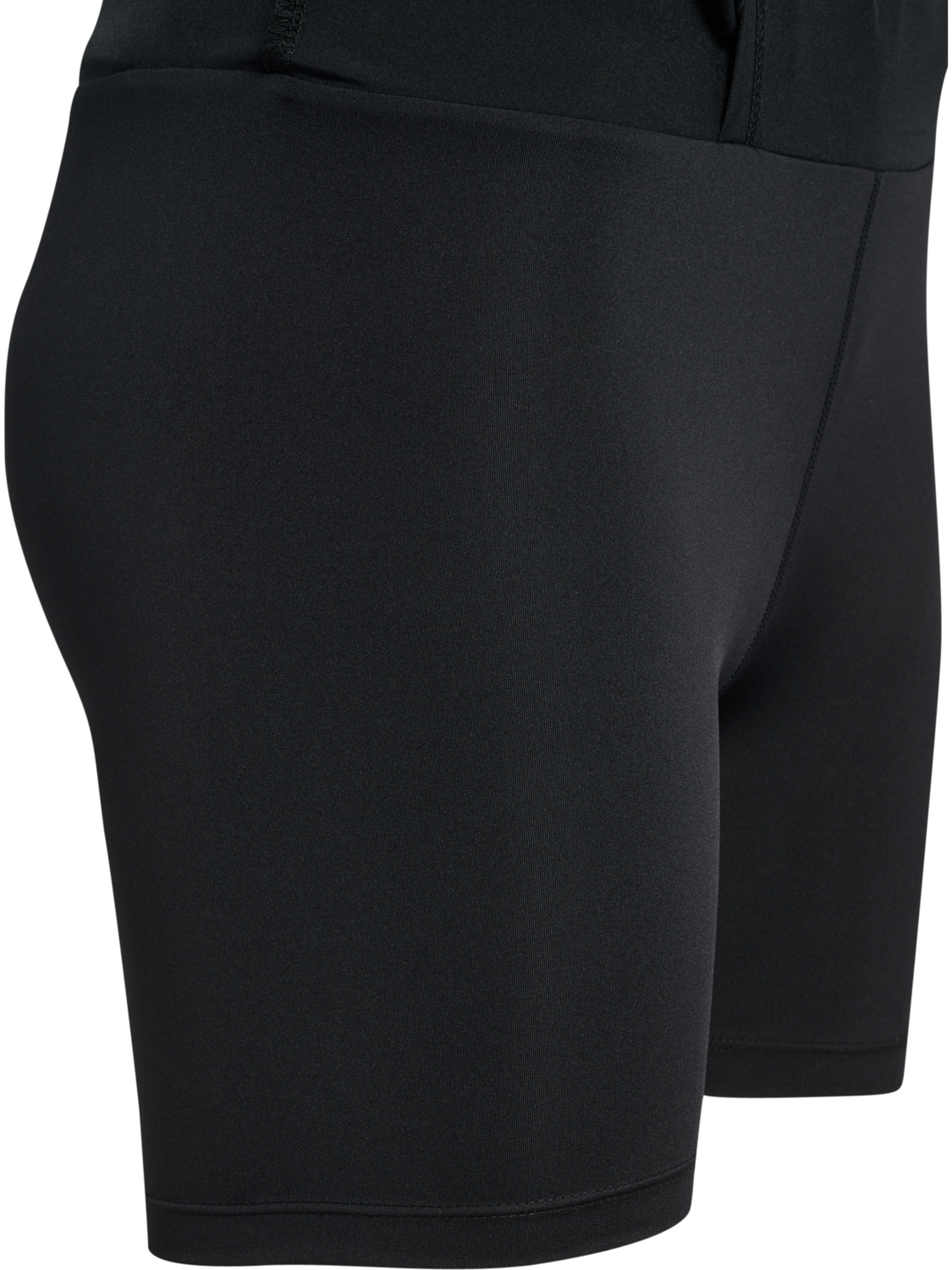 hmlCOURT MID WAIST POCKET SKIRT W, BLACK, packshot