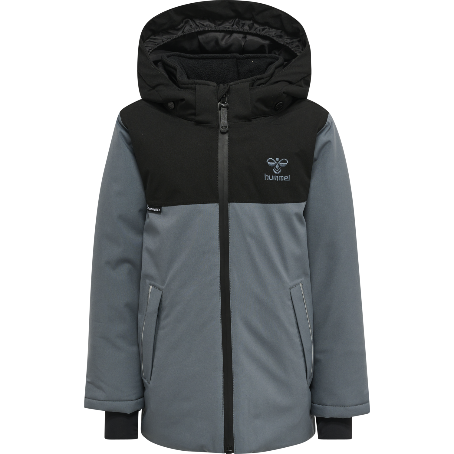 hmlLOGAN TEX JACKET, STORMY WEATHER, packshot