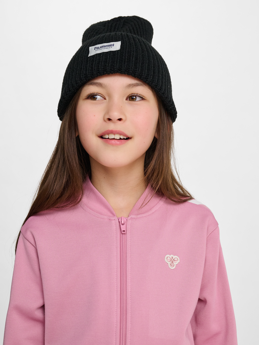 hmlJR ARCHIVE REG POLY ZIP JACKET, POLIGNAC, model