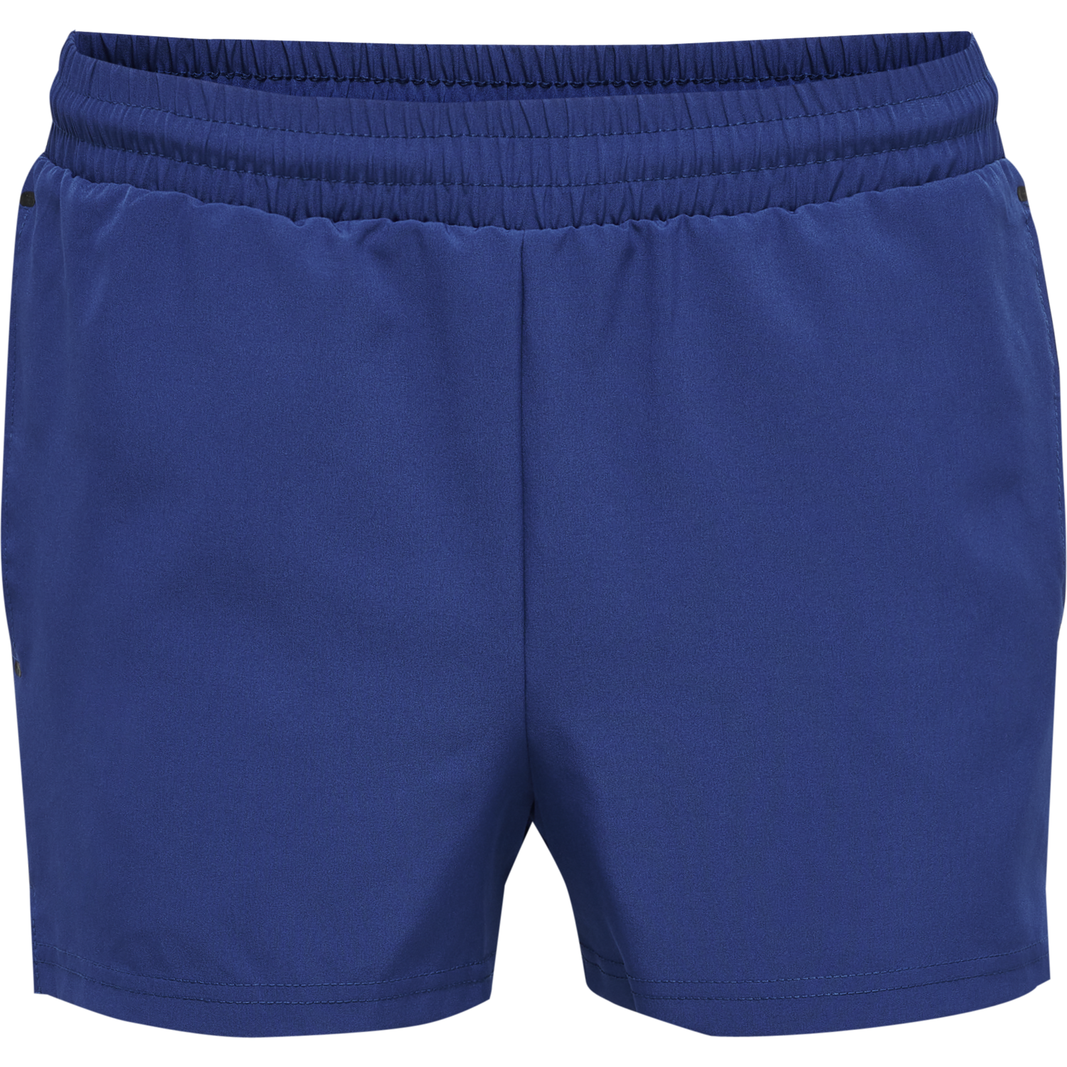 hmlMOVE GRID WOVEN SHORTS WOMAN, SODALITE BLUE, packshot