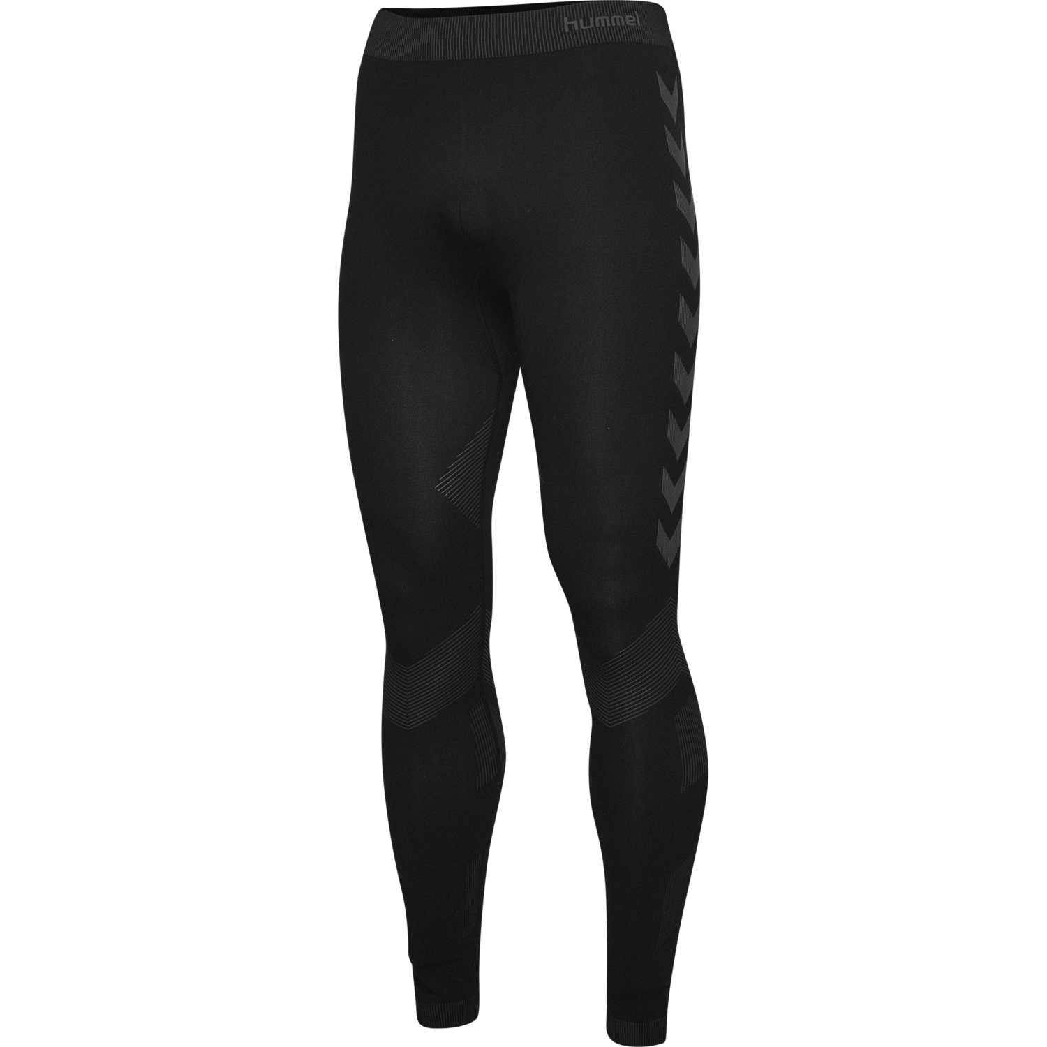 HUMMEL FIRST SEAMLESS TIGHTS, BLACK, packshot