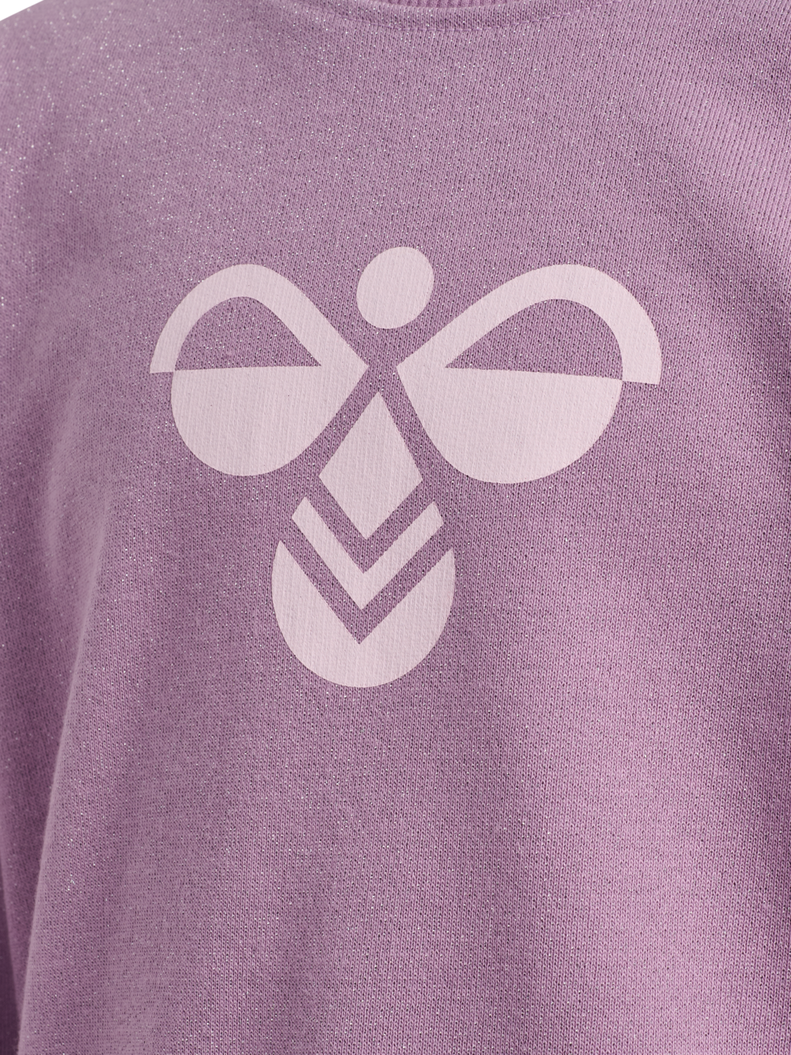 hmlJR MUSSE SWEATSHIRT, LAVENDER MIST, packshot