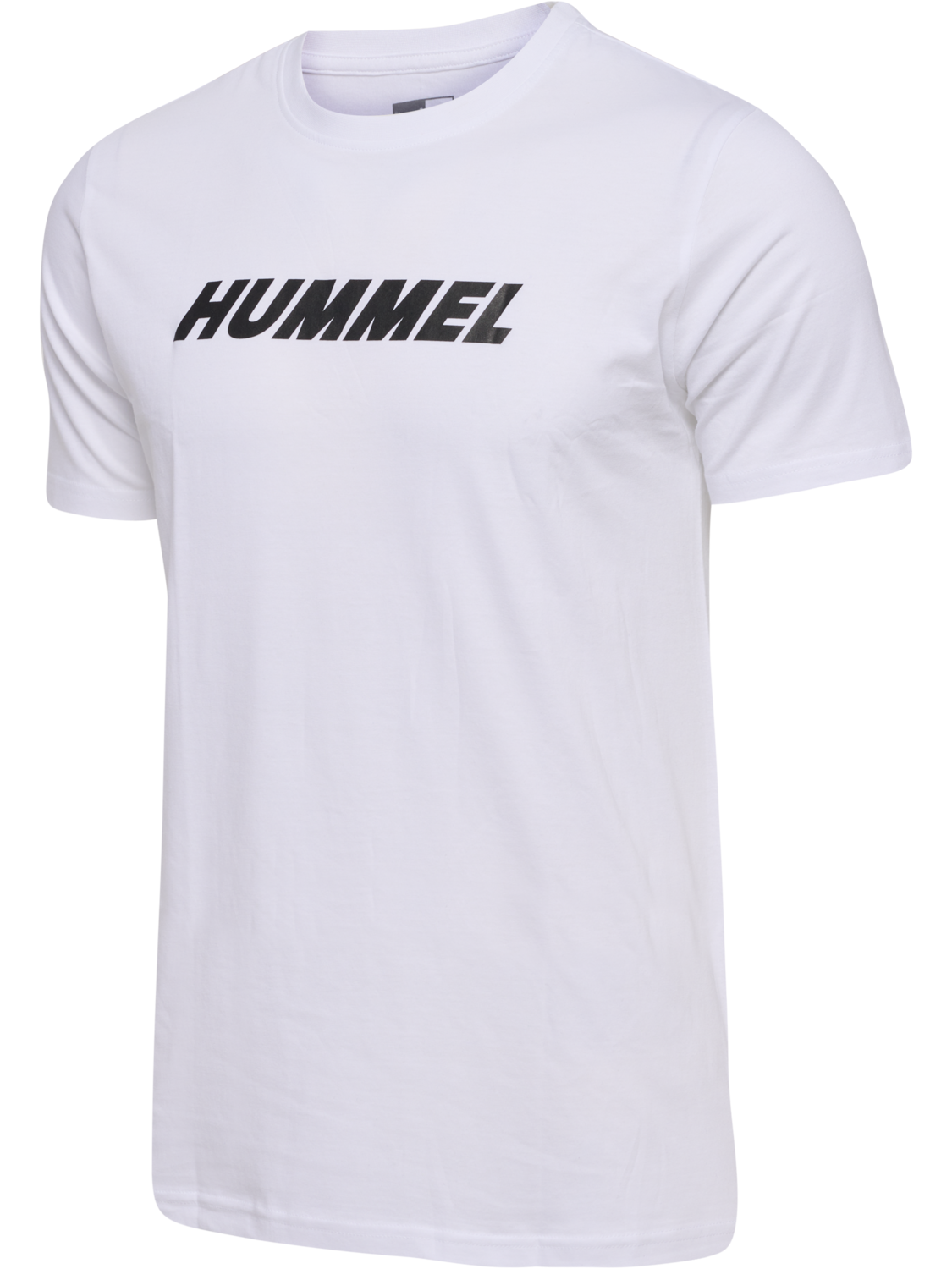 hmlELEMENTAL LOGO COTTON TEE, WHITE, packshot