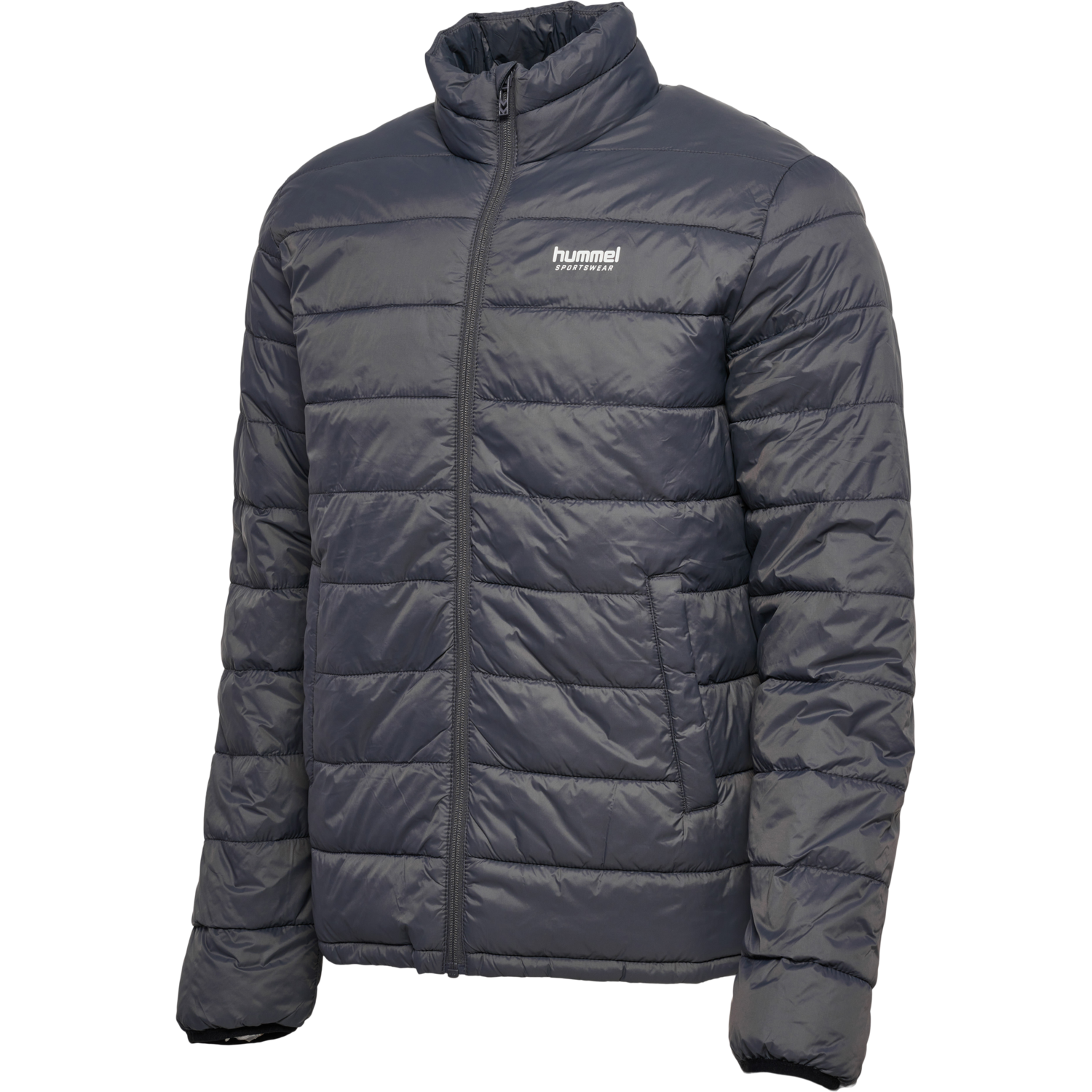 hmlWIND PUFF JACKET, BLACKENED PEARL, packshot