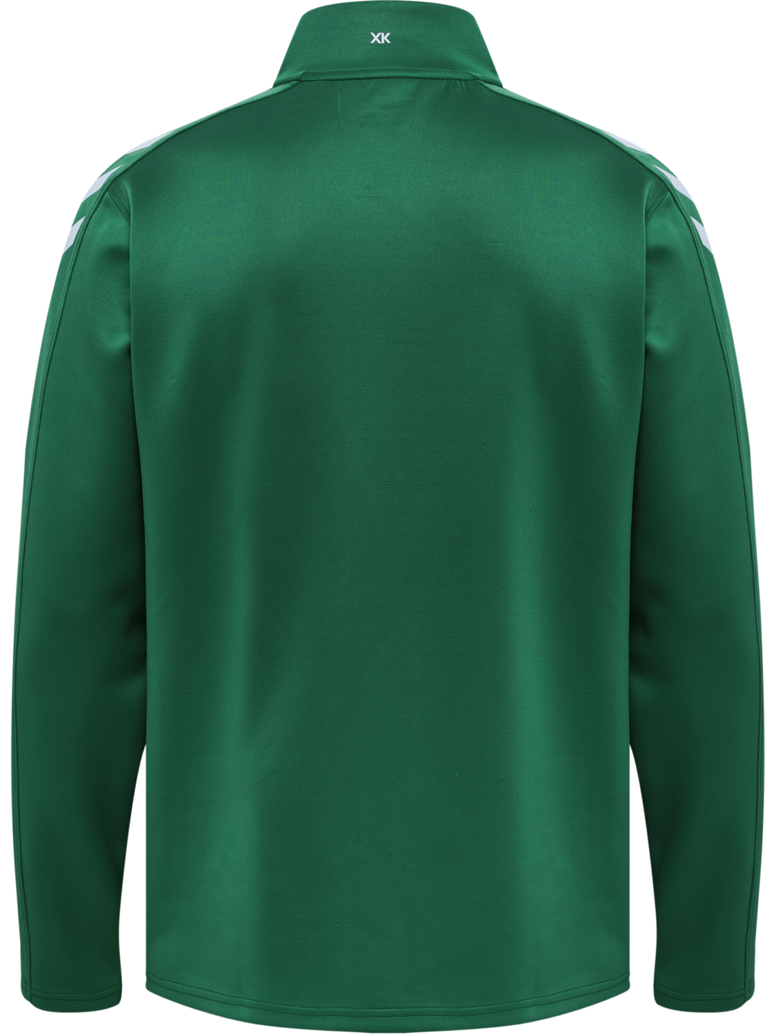 hmlCORE XK POLY ZIP SWEAT, EVERGREEN, packshot