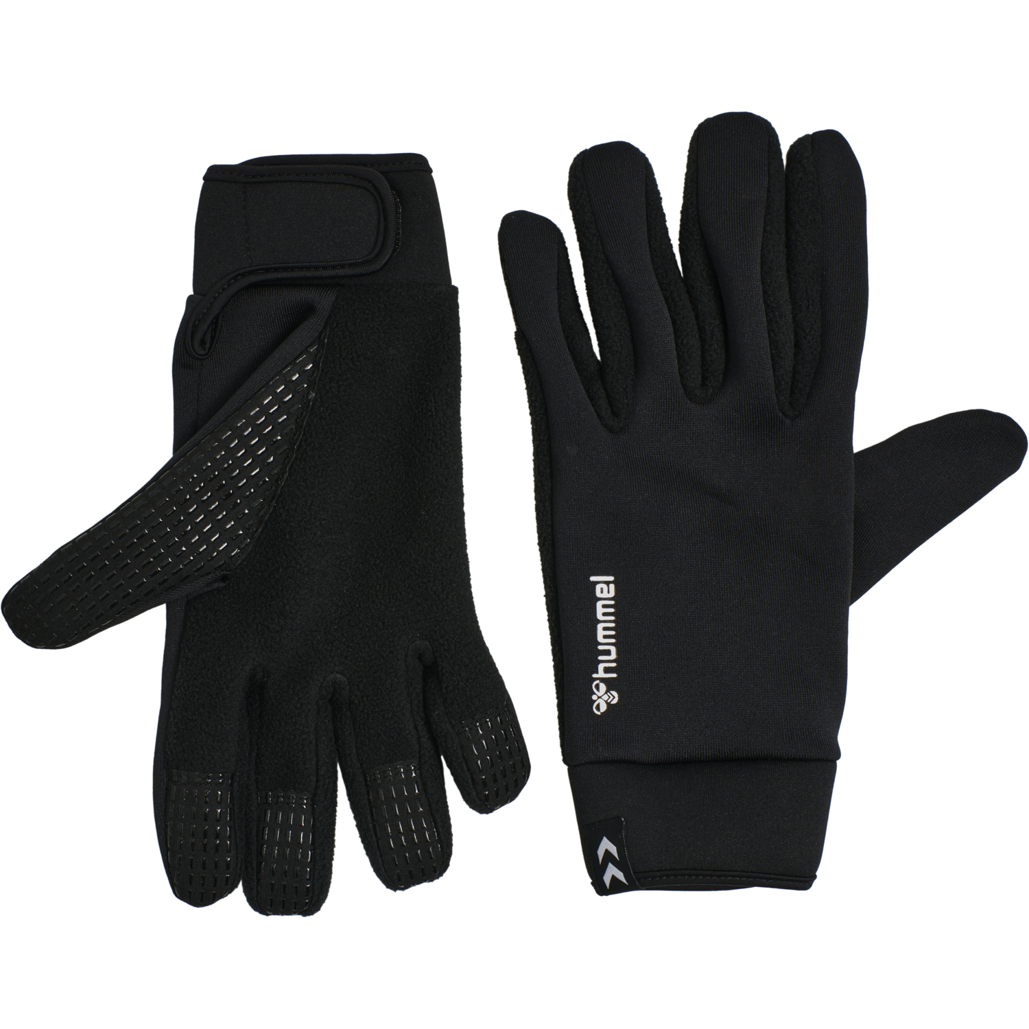 HUMMEL WARM PLAYER GLOVE, BLACK, packshot