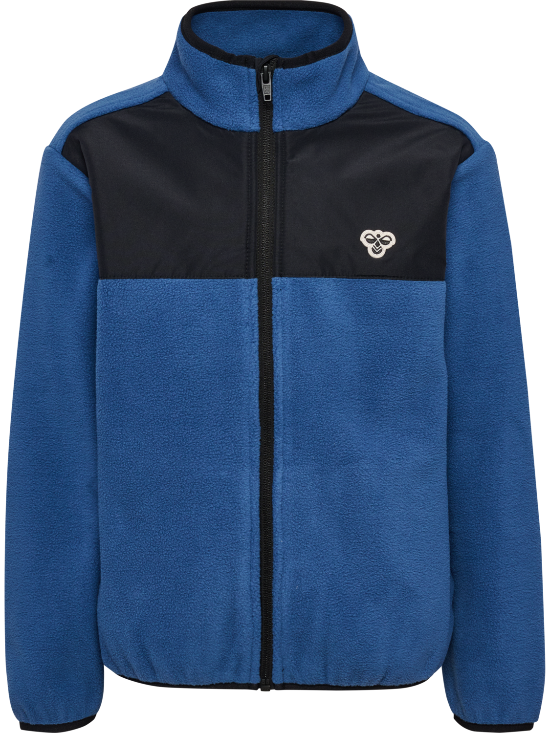 hmlJR FLEECE ZIP JACKET, TRUE NAVY, packshot