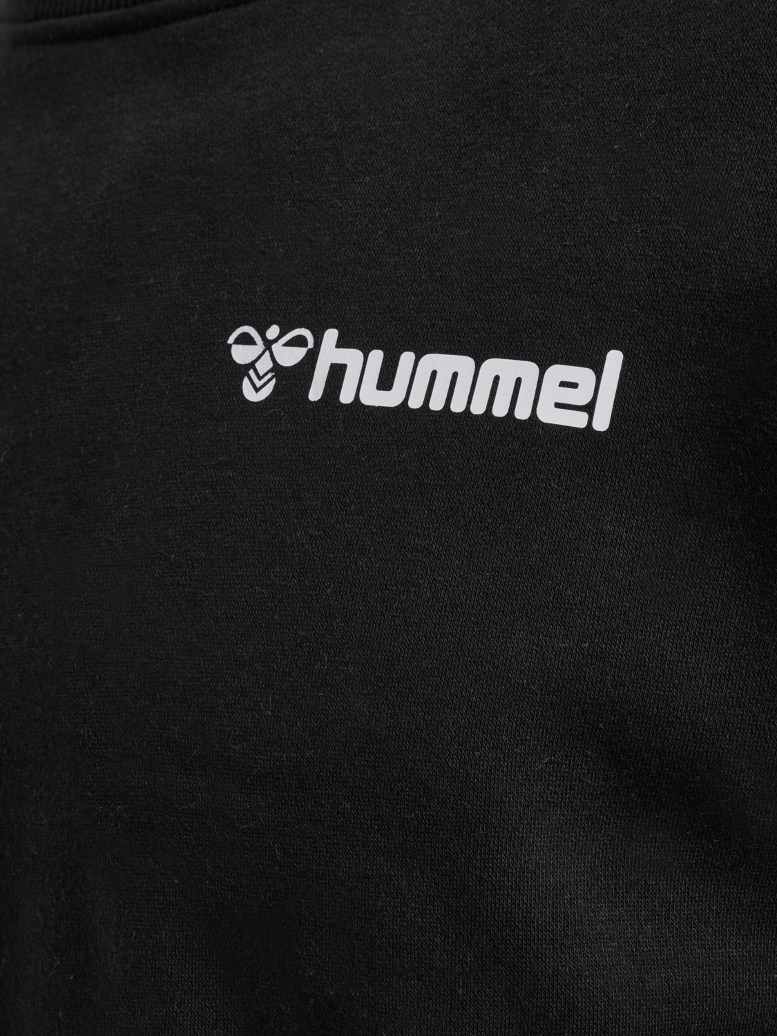 hmlMOVER COTTON SWEATSHIRT, BLACK, packshot