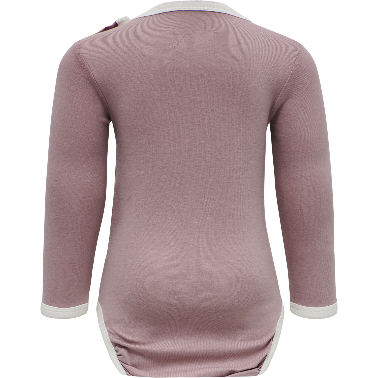 hmlFLIPPER BODY L/S 2-PACK, GREY MELANGE/WOODROSE, packshot