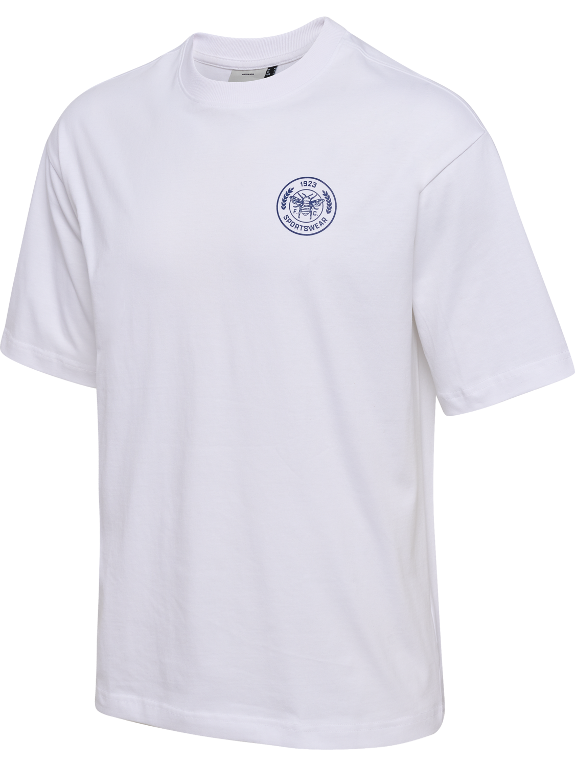 hmlSWARM LOOSE T-SHIRT, WHITE, packshot