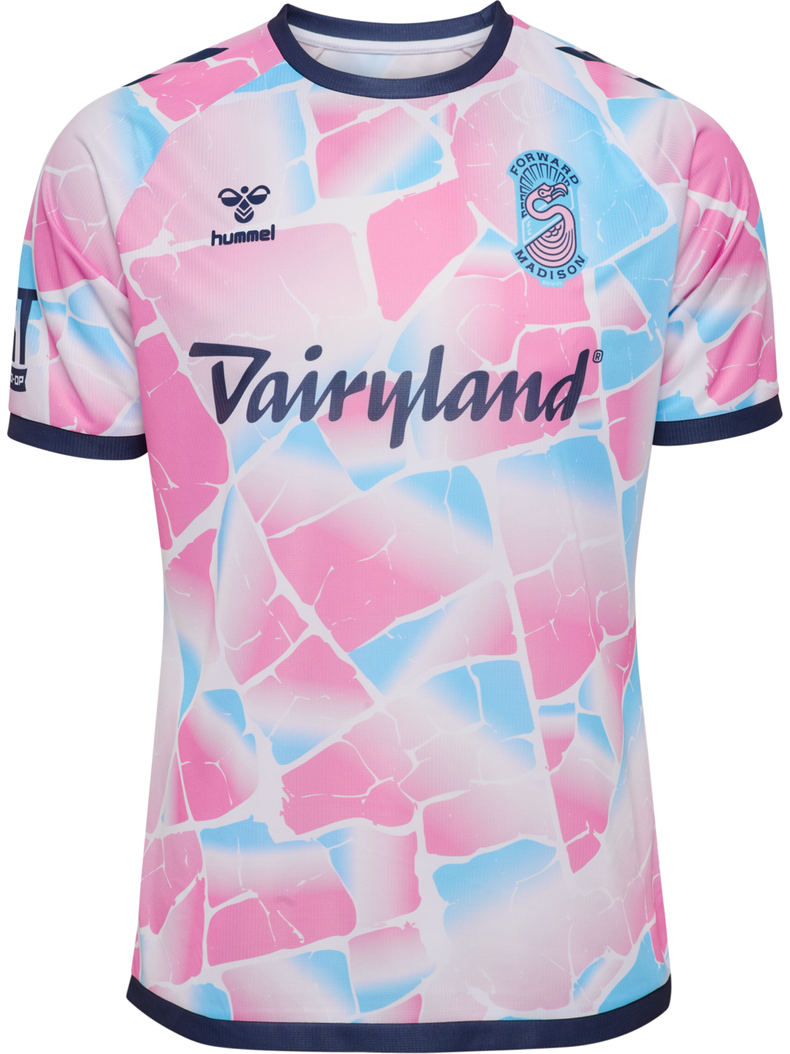 F MADISON 25 AWAY JERSEY S/S, WHITE, packshot