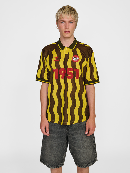 hmlCOCIO LOOSE FB JERSEY S/S, POTTING SOIL, model