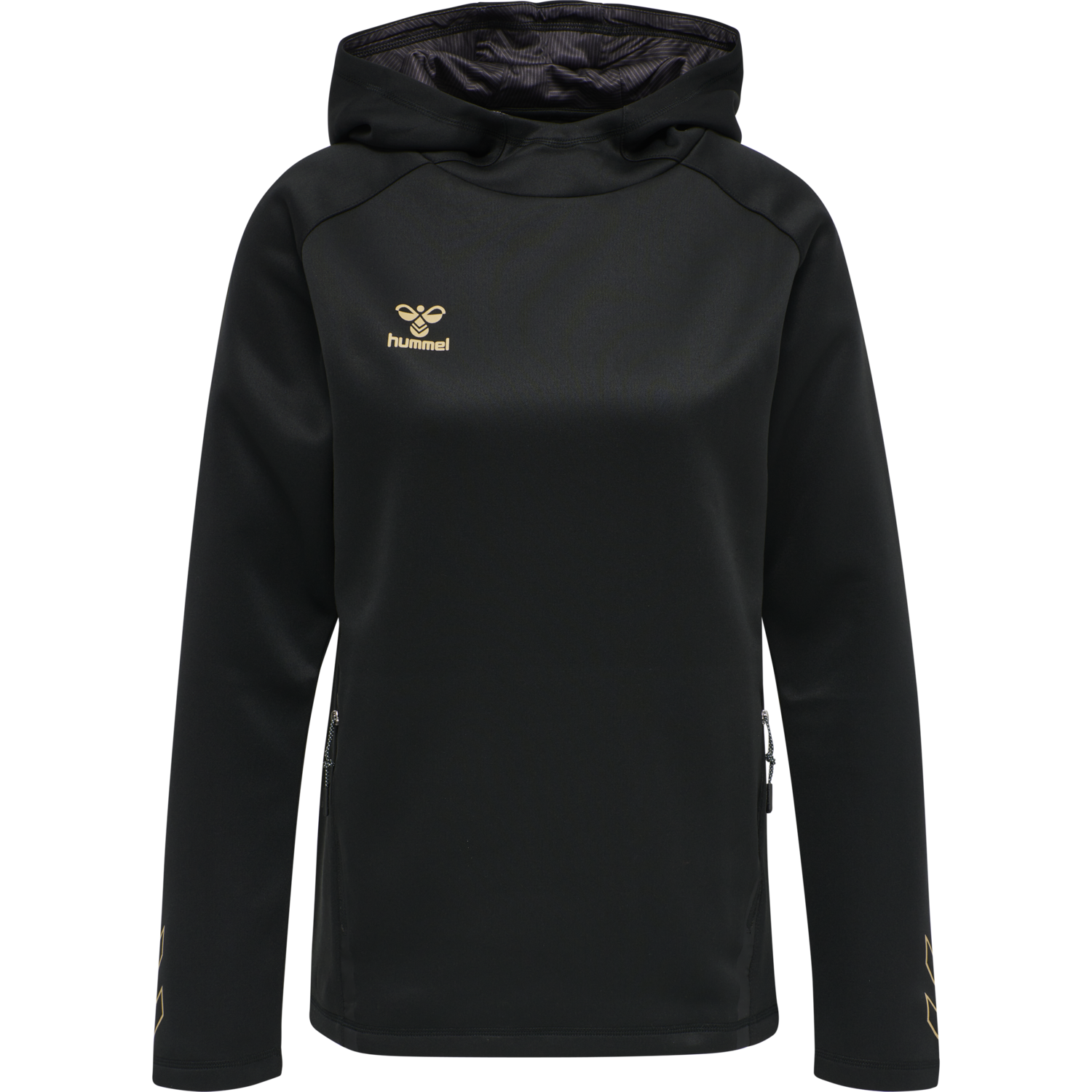 hmlCIMA XK HOODIE WOMAN, BLACK, packshot