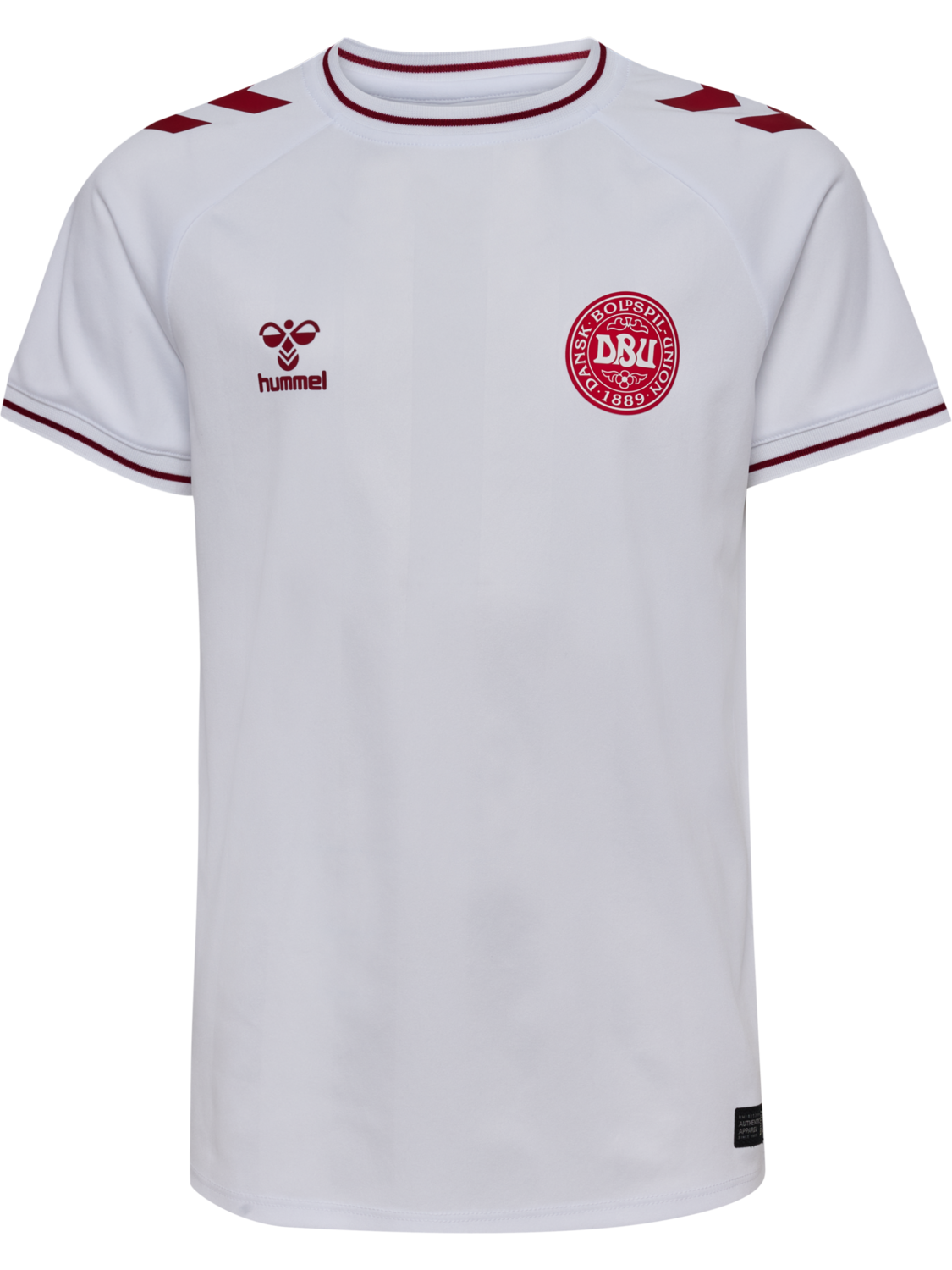 DBU WOMAN 25 AWAY JERSEY S/S KIDS, WHITE, packshot