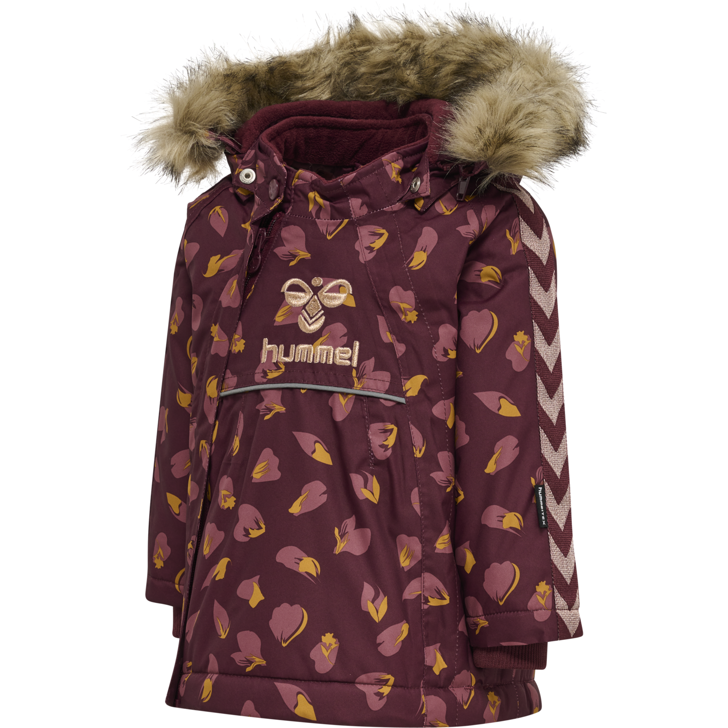 hmlJESSIE TEX JACKET, WINDSOR WINE, packshot