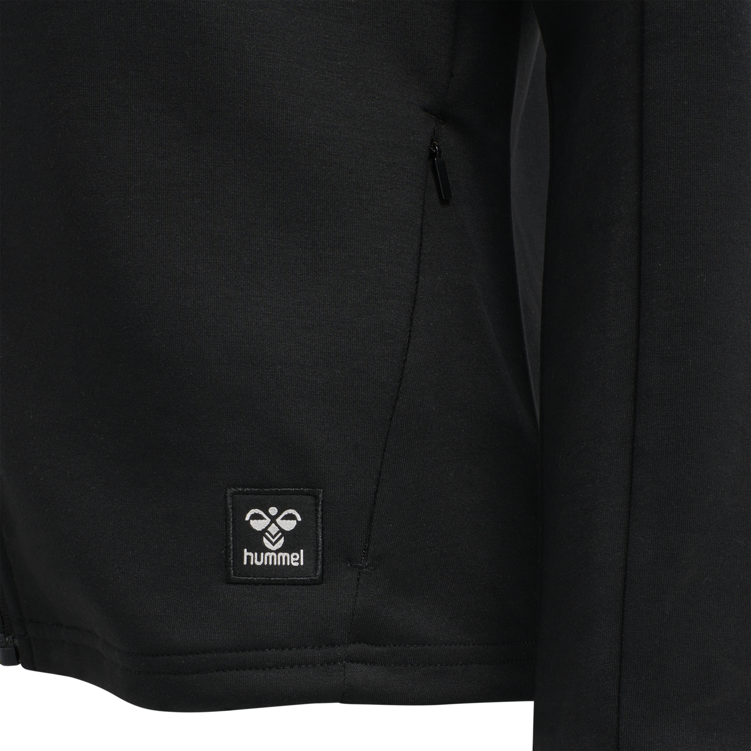 hmlESSI ZIP JACKET , BLACK, packshot