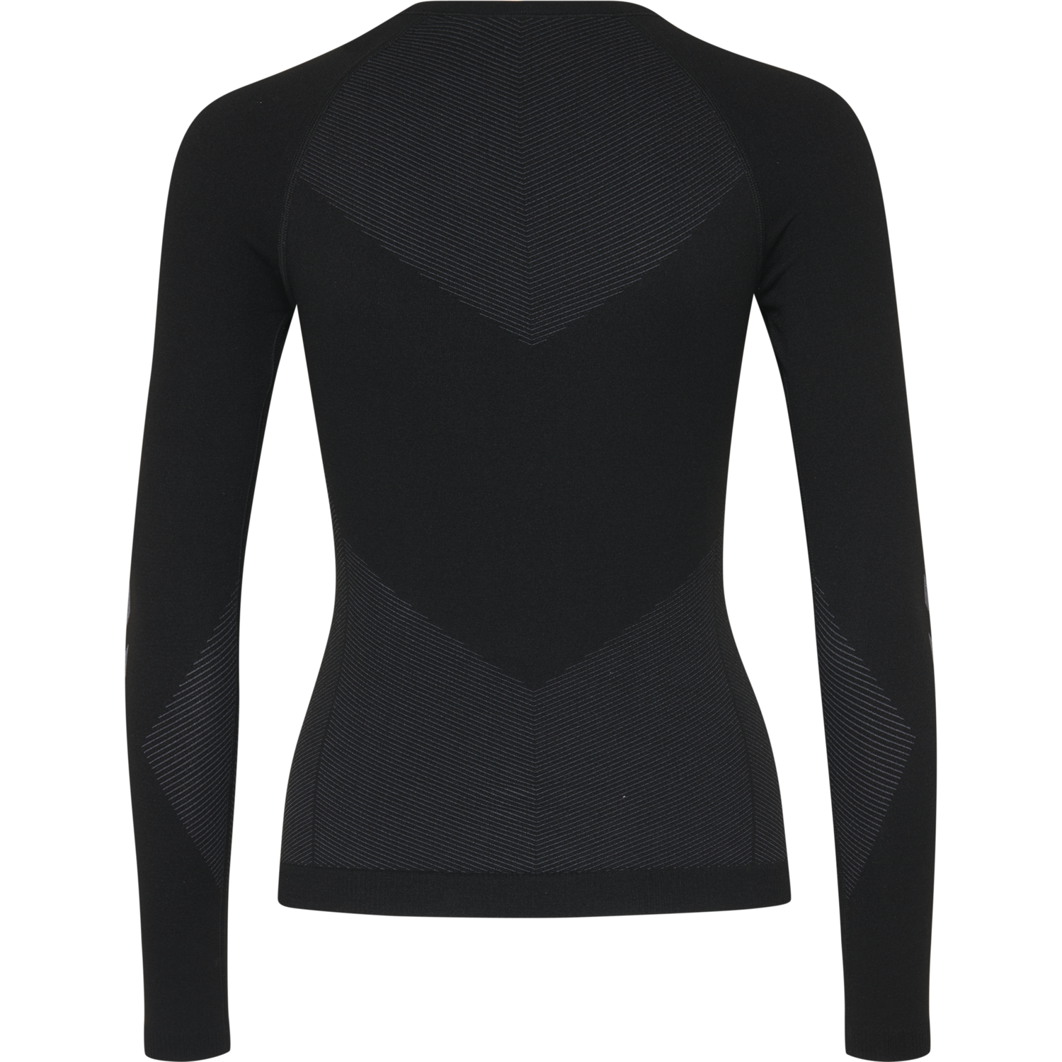 HUMMEL FIRST SEAMLESS JERSEY L/S W, BLACK, packshot