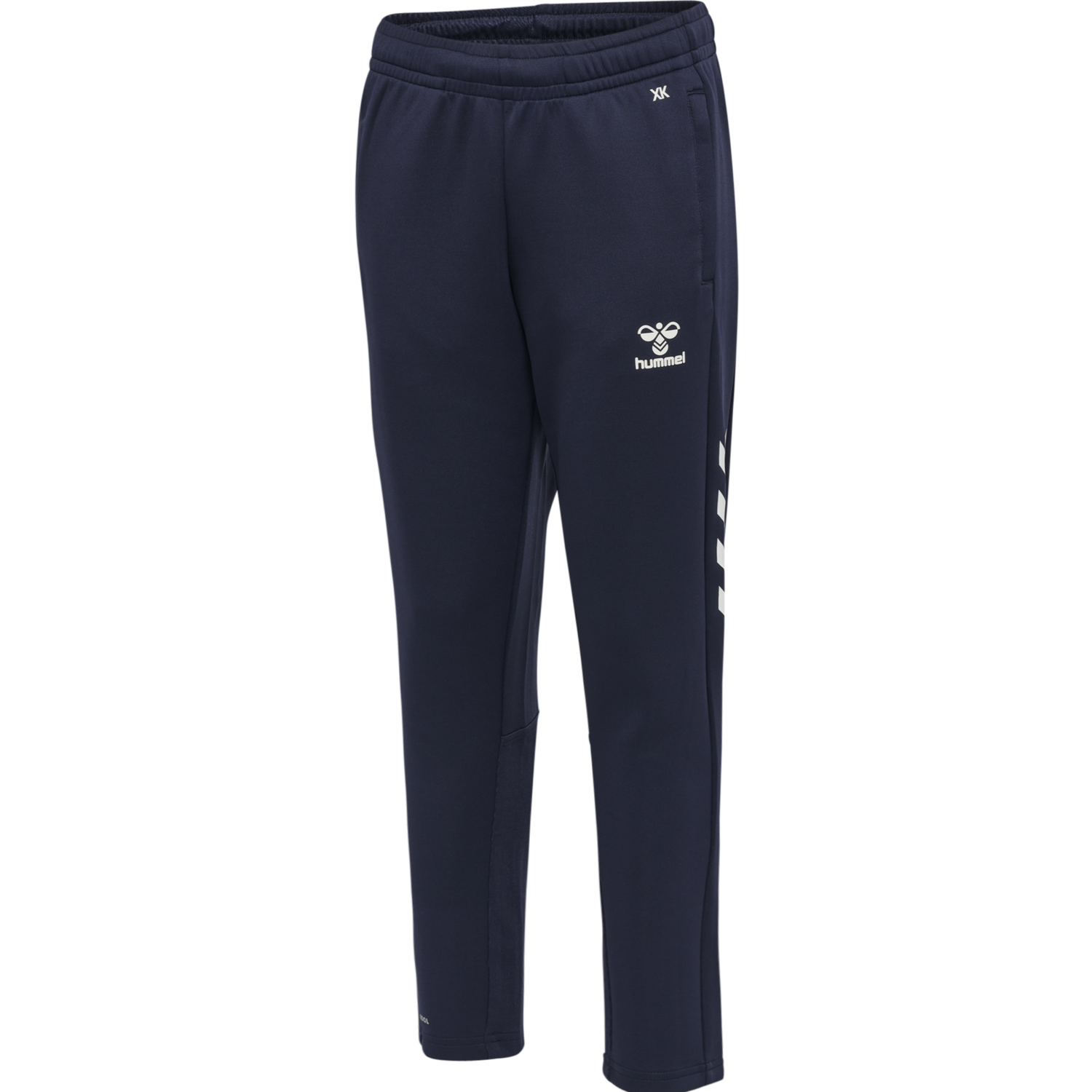 hmlCORE XK TRAINING POLY PANTS KIDS, MARINE, packshot