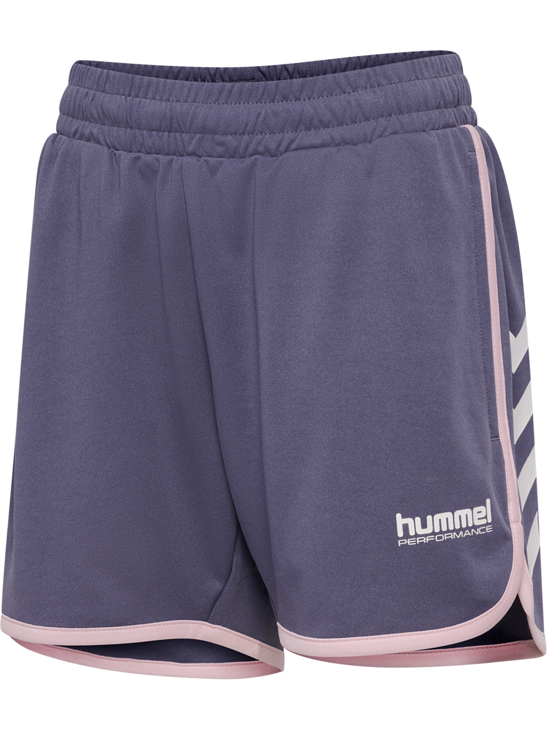 hmlJR GOAL PIPING SHORTS, HERON, packshot