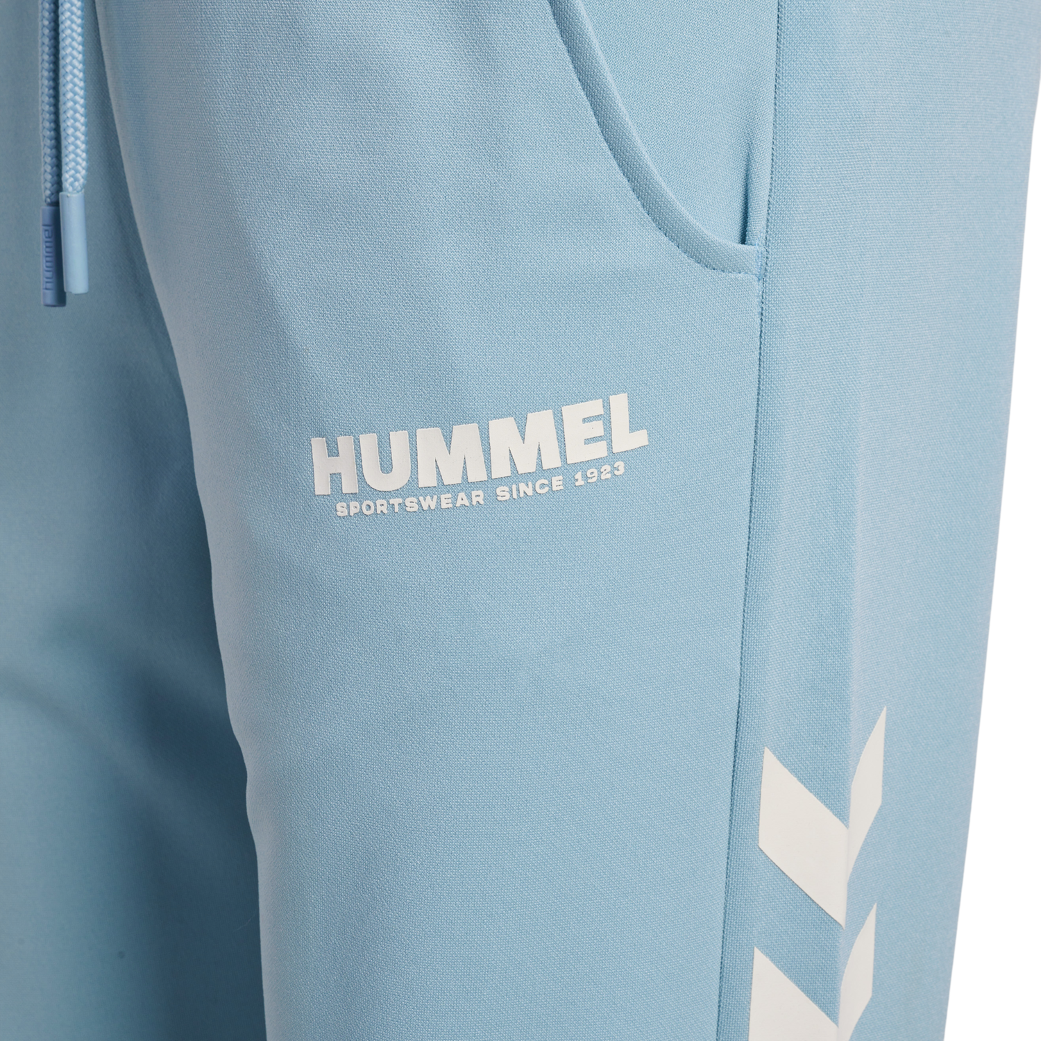 hmlLEGACY POLY WOMAN REGULAR PANTS, CELESTIAL BLUE, packshot