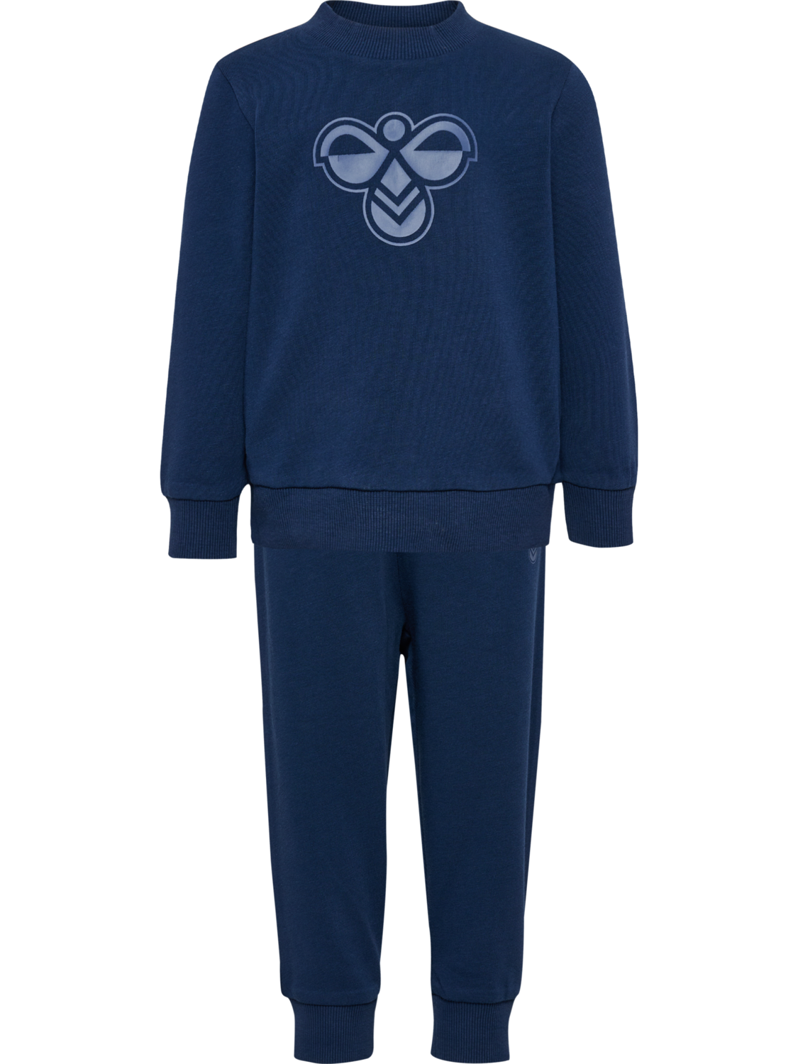 hmlMINI JERSEY CREWSUIT BEE, DRESS BLUES, packshot