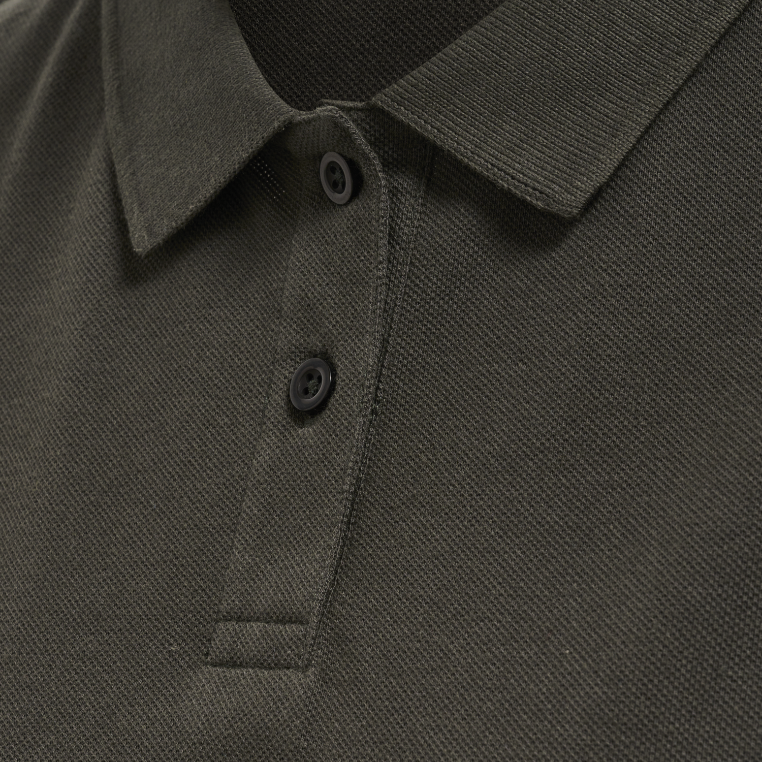 hmlRED STRETCH POLO WOMAN, RAVEN, packshot