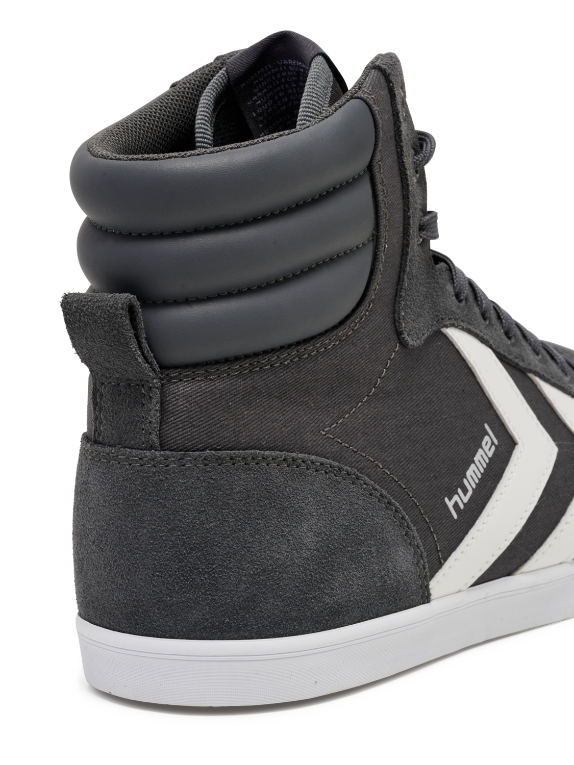 HUMMEL SLIMMER STADIL HIGH, CASTLE ROCK/WHITE KH, packshot