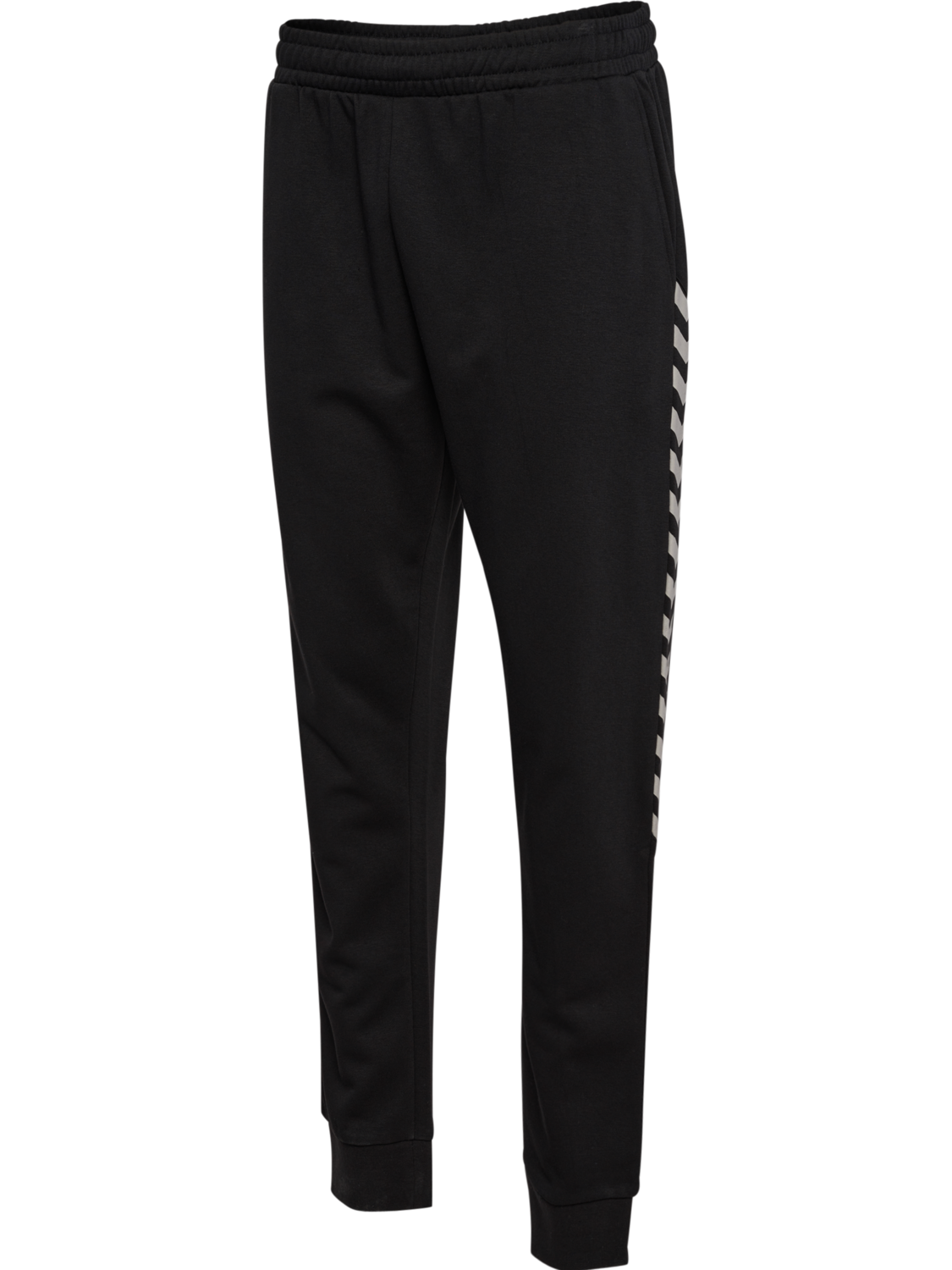 hmlSTALTIC COTTON PANTS, BLACK, packshot