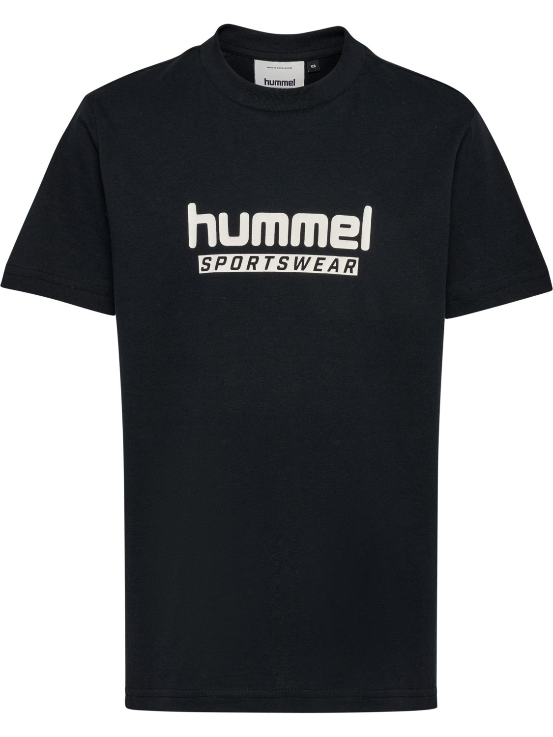 hmlJR BASE T-SHIRT S/S, BLACK, packshot