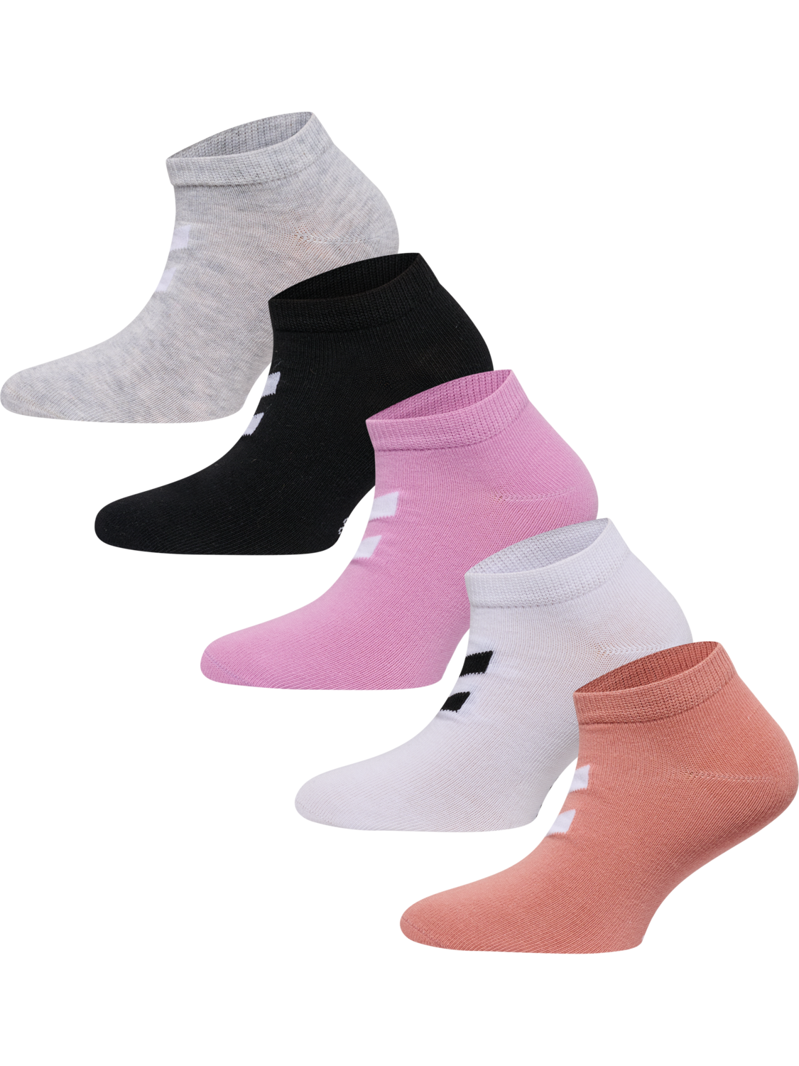 hmlMATCH ME SOCK 5-PACK, ROSE DAWN, packshot