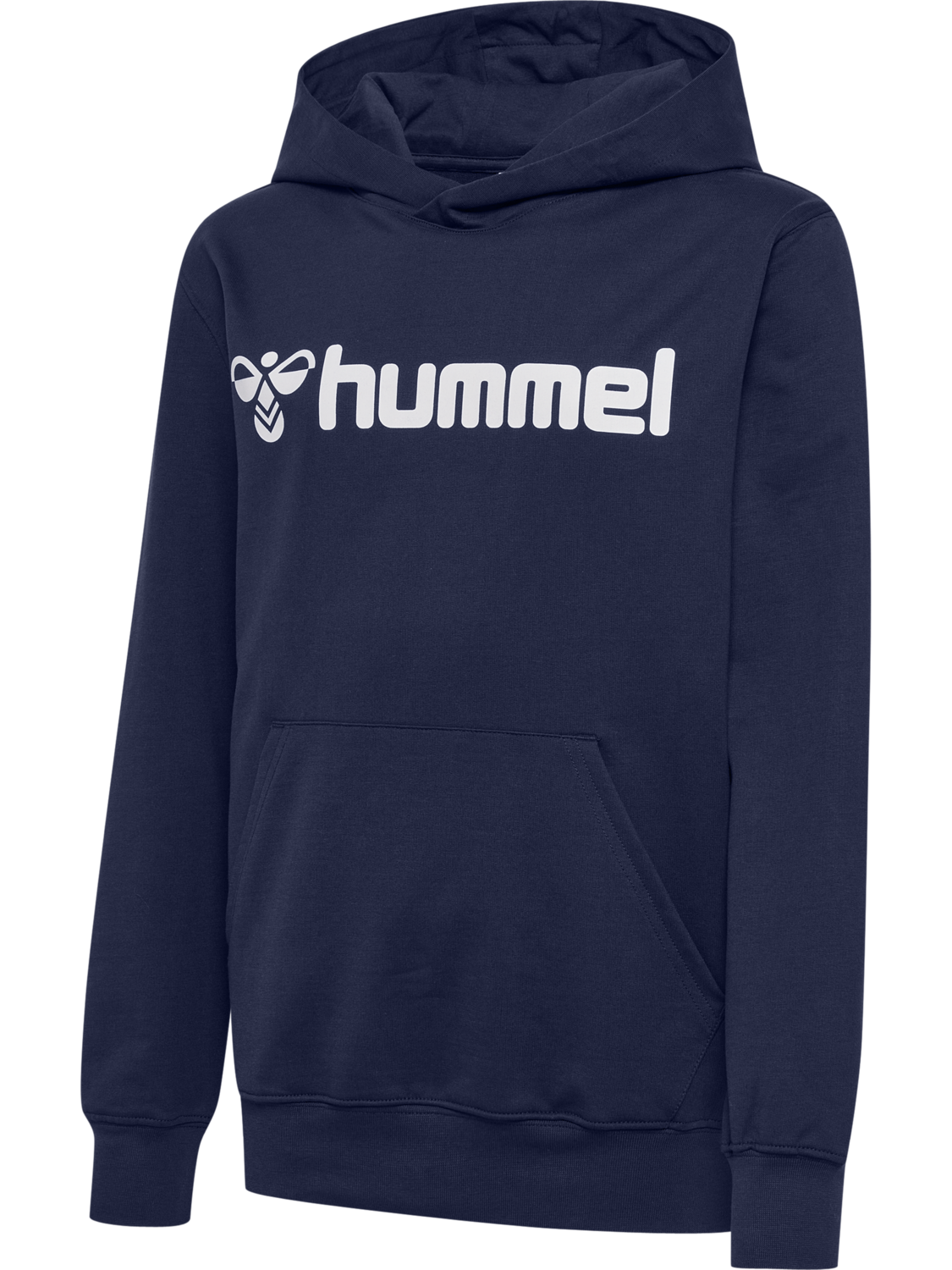 hmlGO 2.0 LOGO HOODIE KIDS, MARINE, packshot