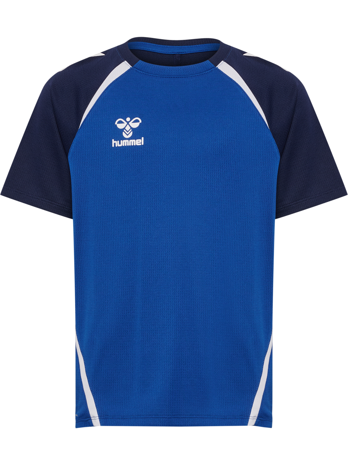 hmlLEAD 2.0 JERSEY S/S KIDS, TRUE BLUE/MARINE, packshot