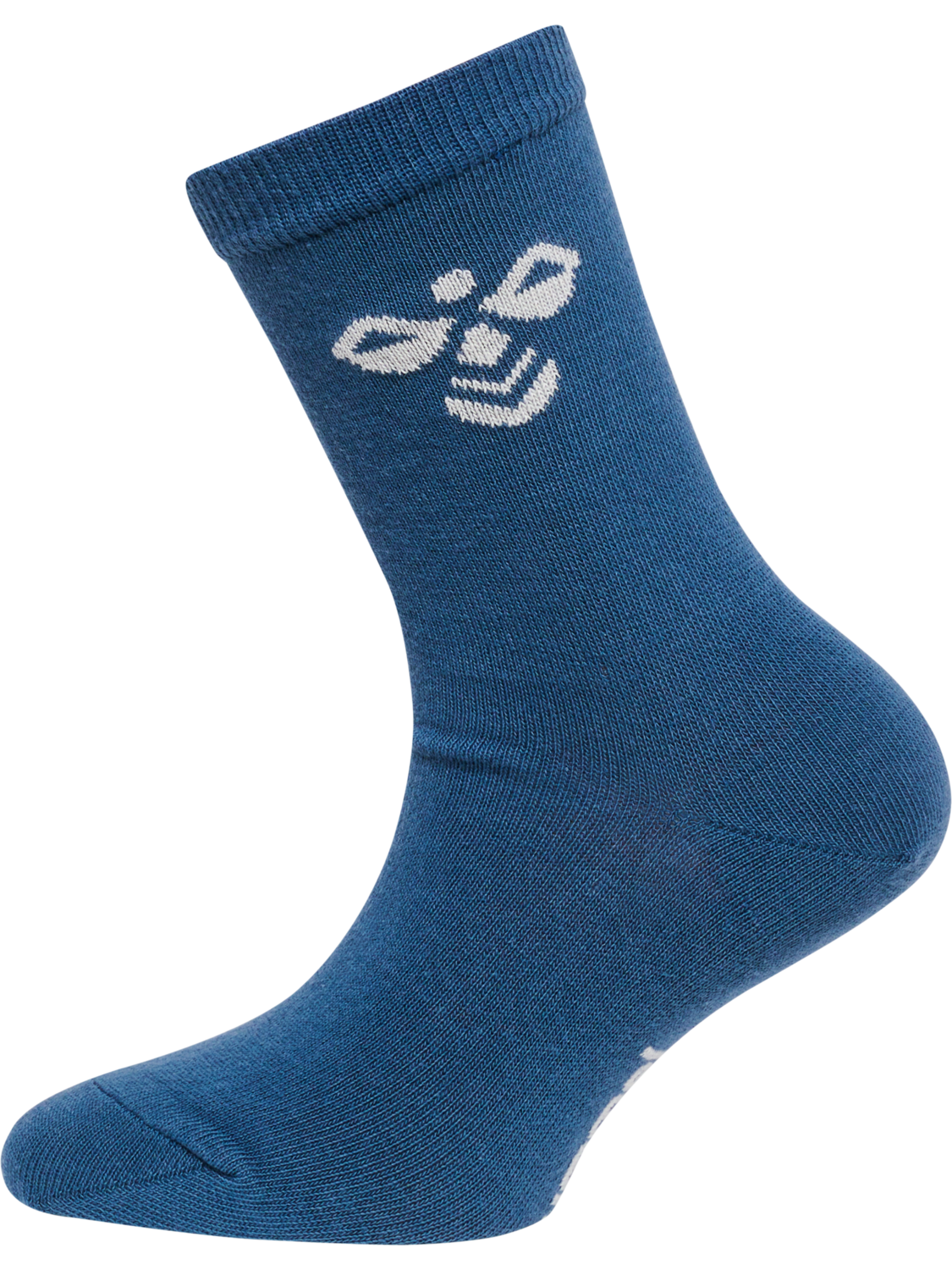 SUTTON 3-PACK SOCK, BLUE SURF, packshot