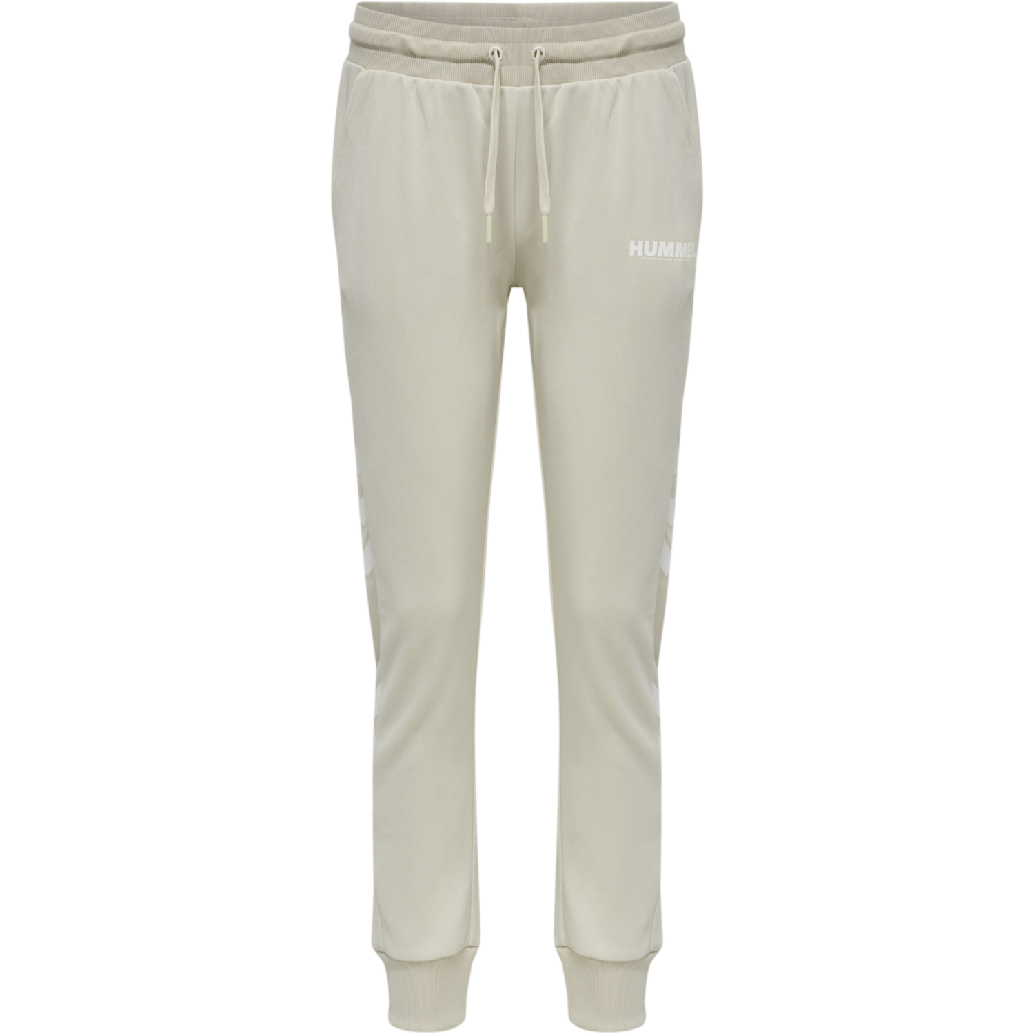 hmlLEGACY POLY WOMAN REGULAR PANTS, PUMICE STONE, packshot