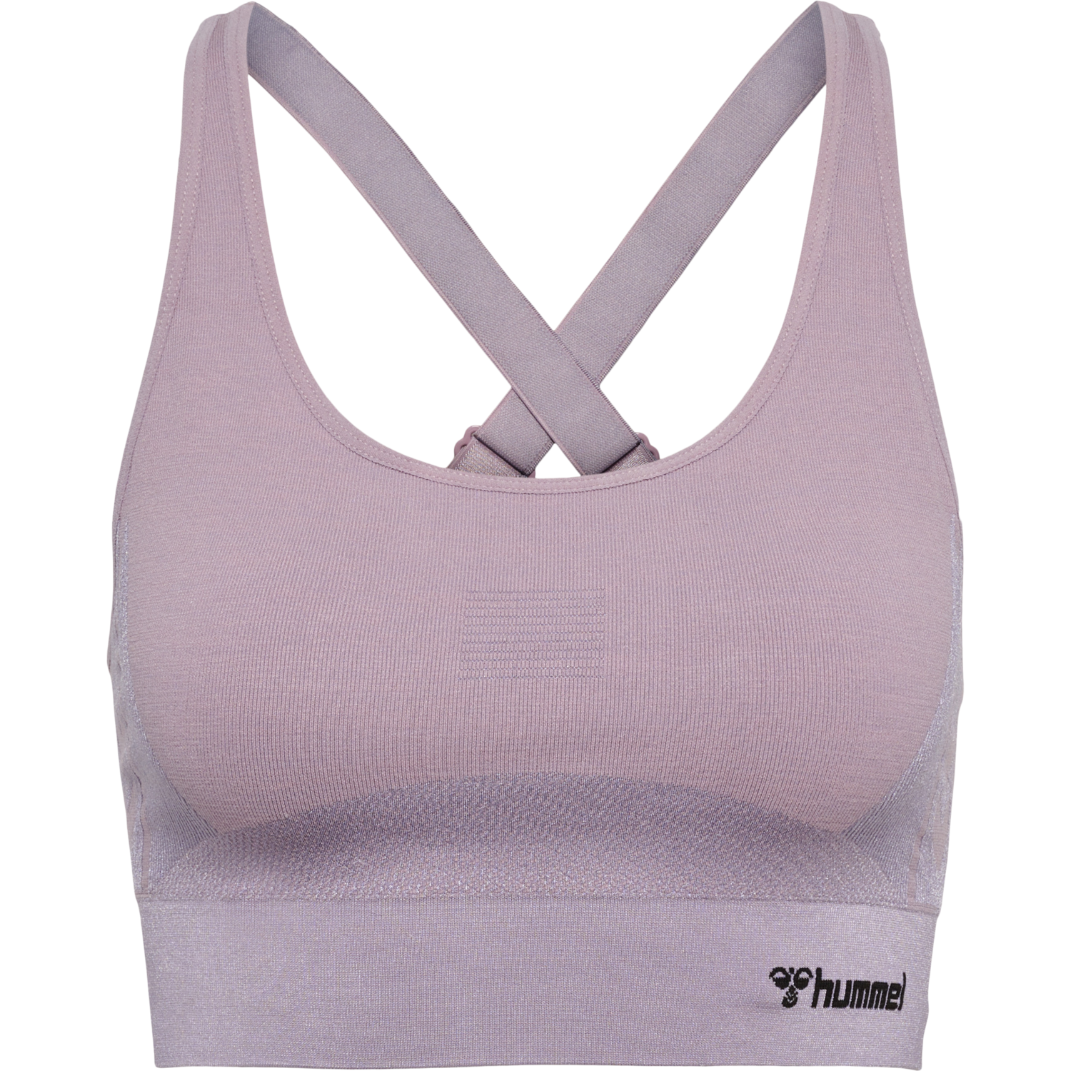 hmlCLEA SEAMLESS  SPORTS TOP, NIRVANA MELANGE, packshot