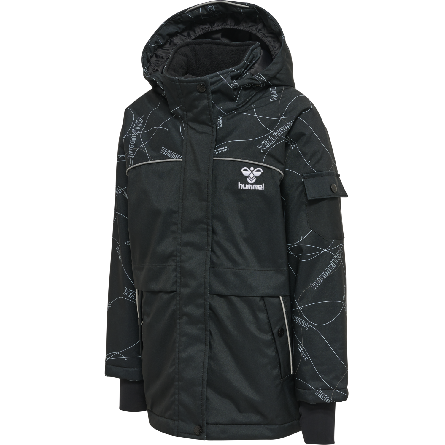 hmlCONQUER XY TEX JACKET, BLACK, packshot