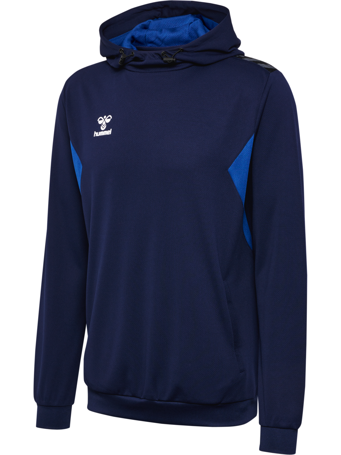 hmlAUTHENTIC PL HOODIE, MARINE, packshot