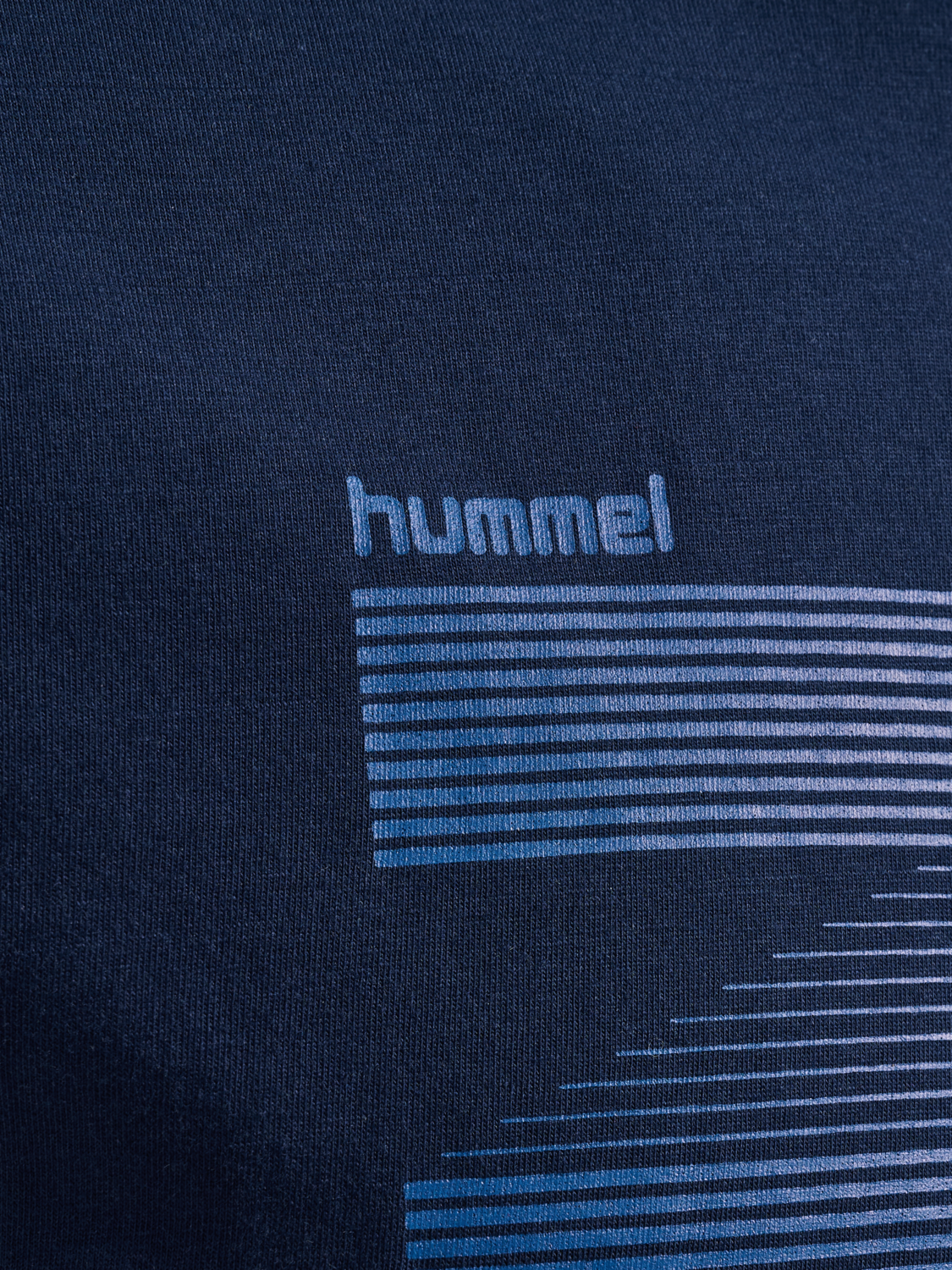 hmlPULSE GRAPHIC T-SHIRT S/S, DRESS BLUES, packshot