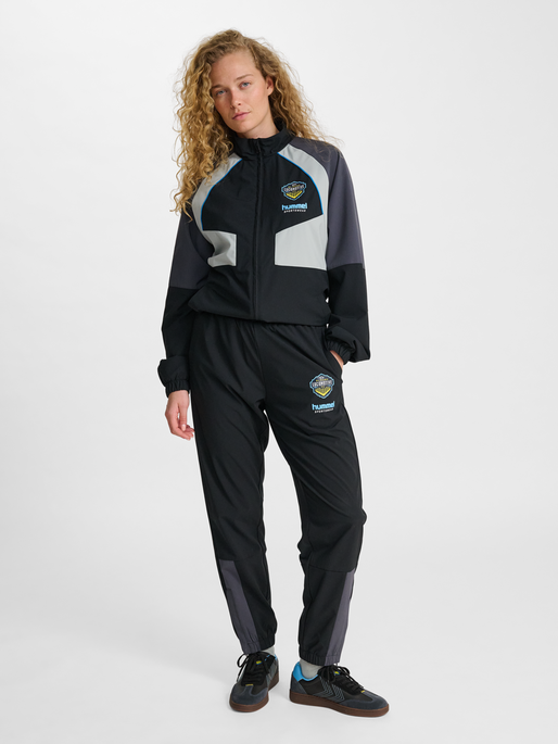 hmlLOOSE TRACK PANTS SW EL PASO, BLACK, model