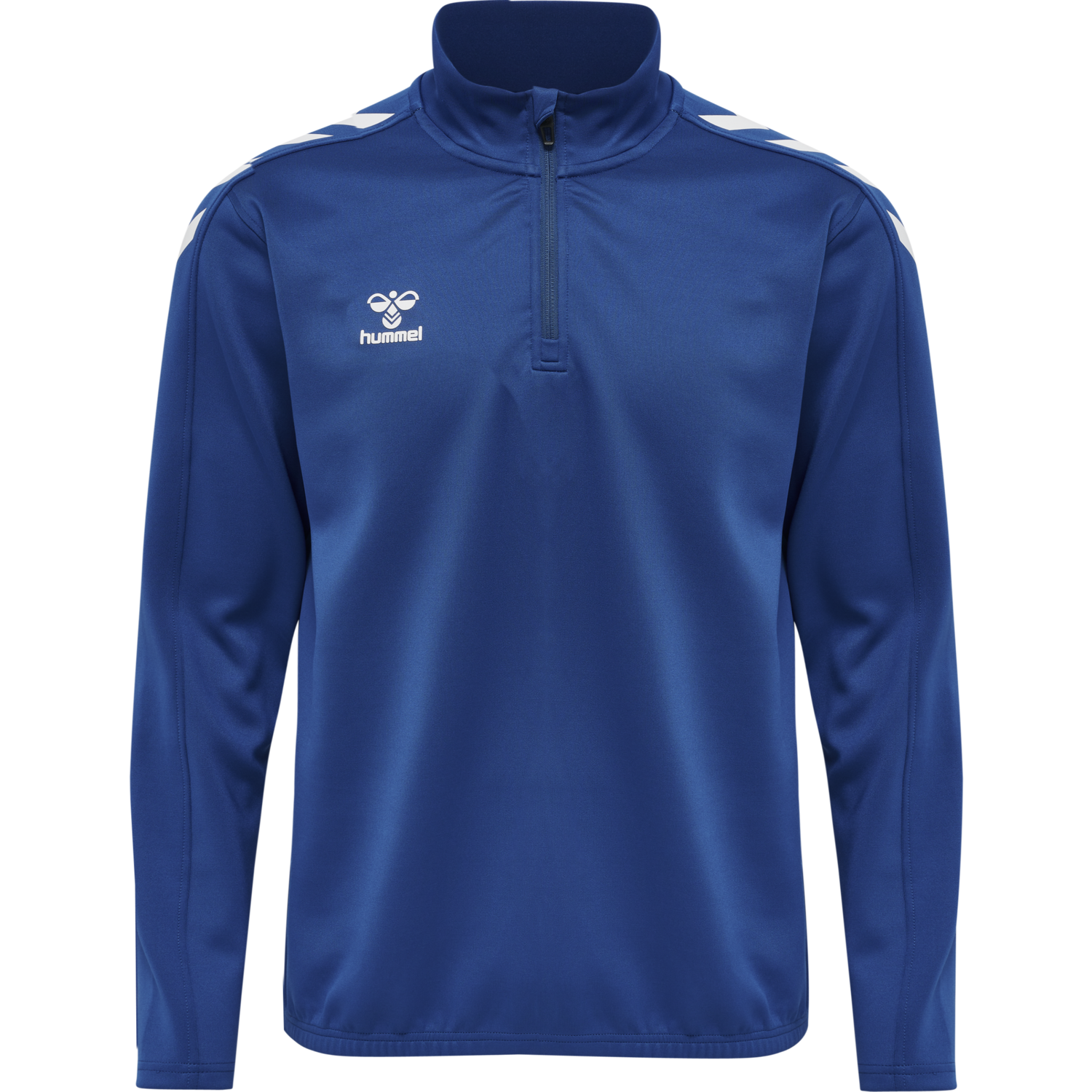 hmlCORE XK HALF ZIP POLY SWEAT, TRUE BLUE, packshot