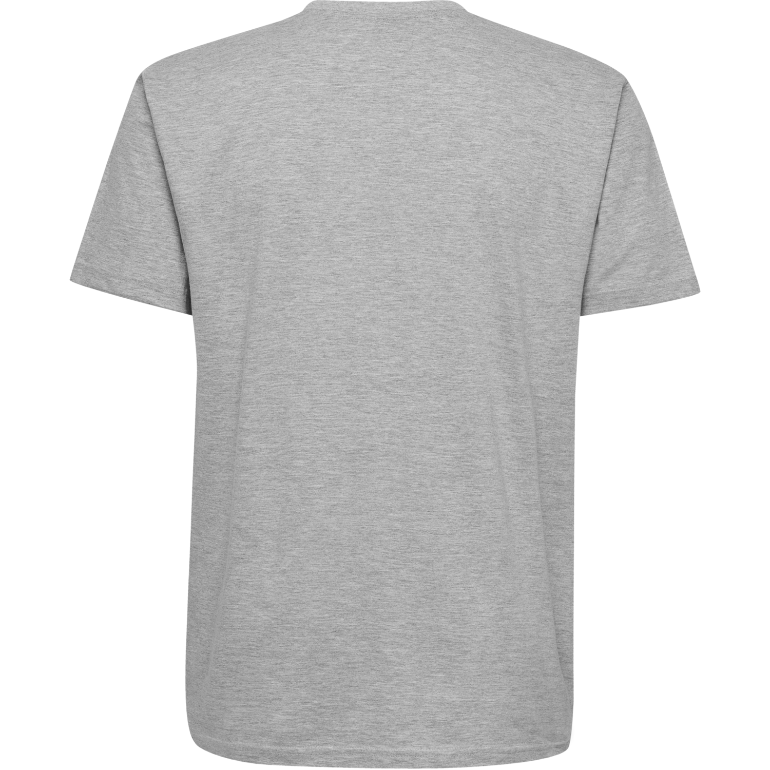 HMLGO COTTON LOGO T-SHIRT S/S, GREY MELANGE, packshot