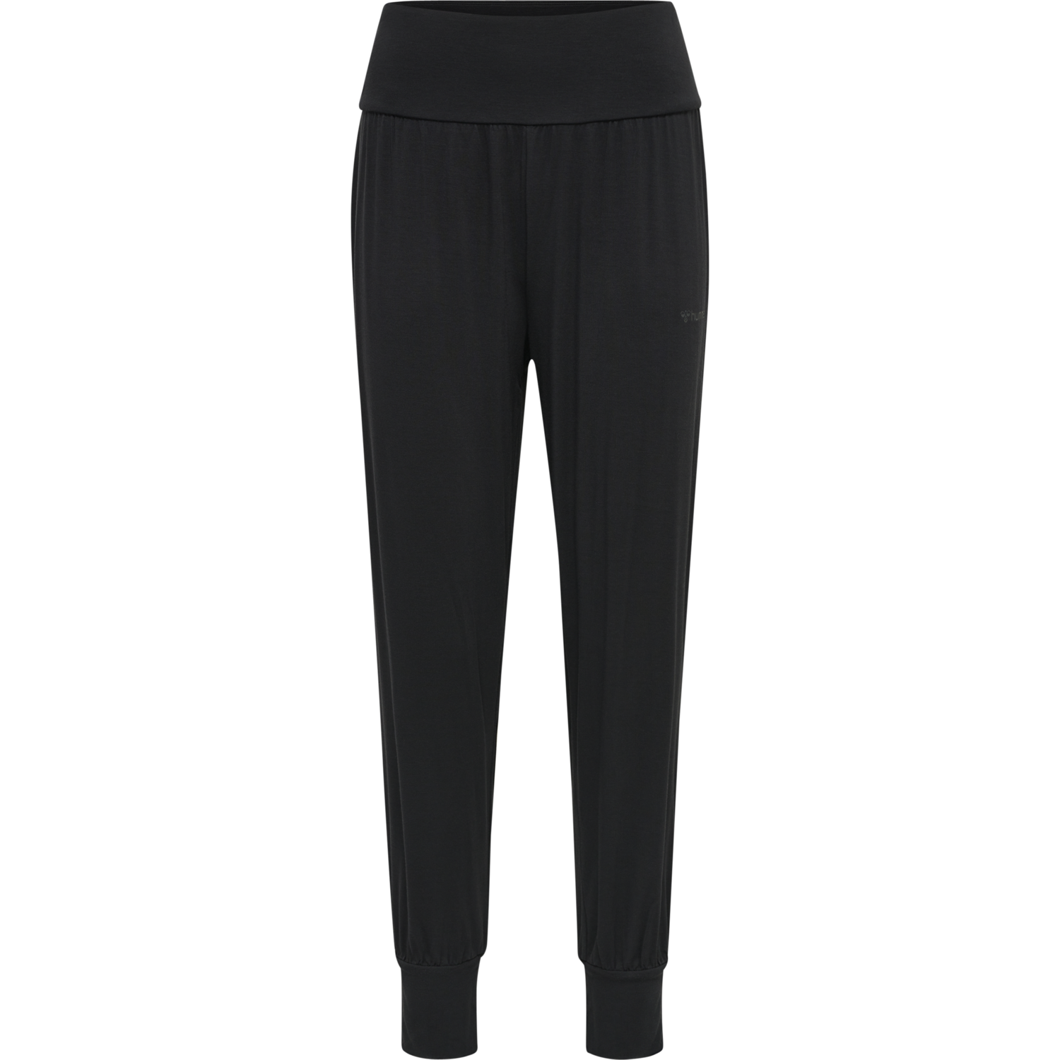 hmlMT FIONA LOOSE PANTS, BLACK, packshot