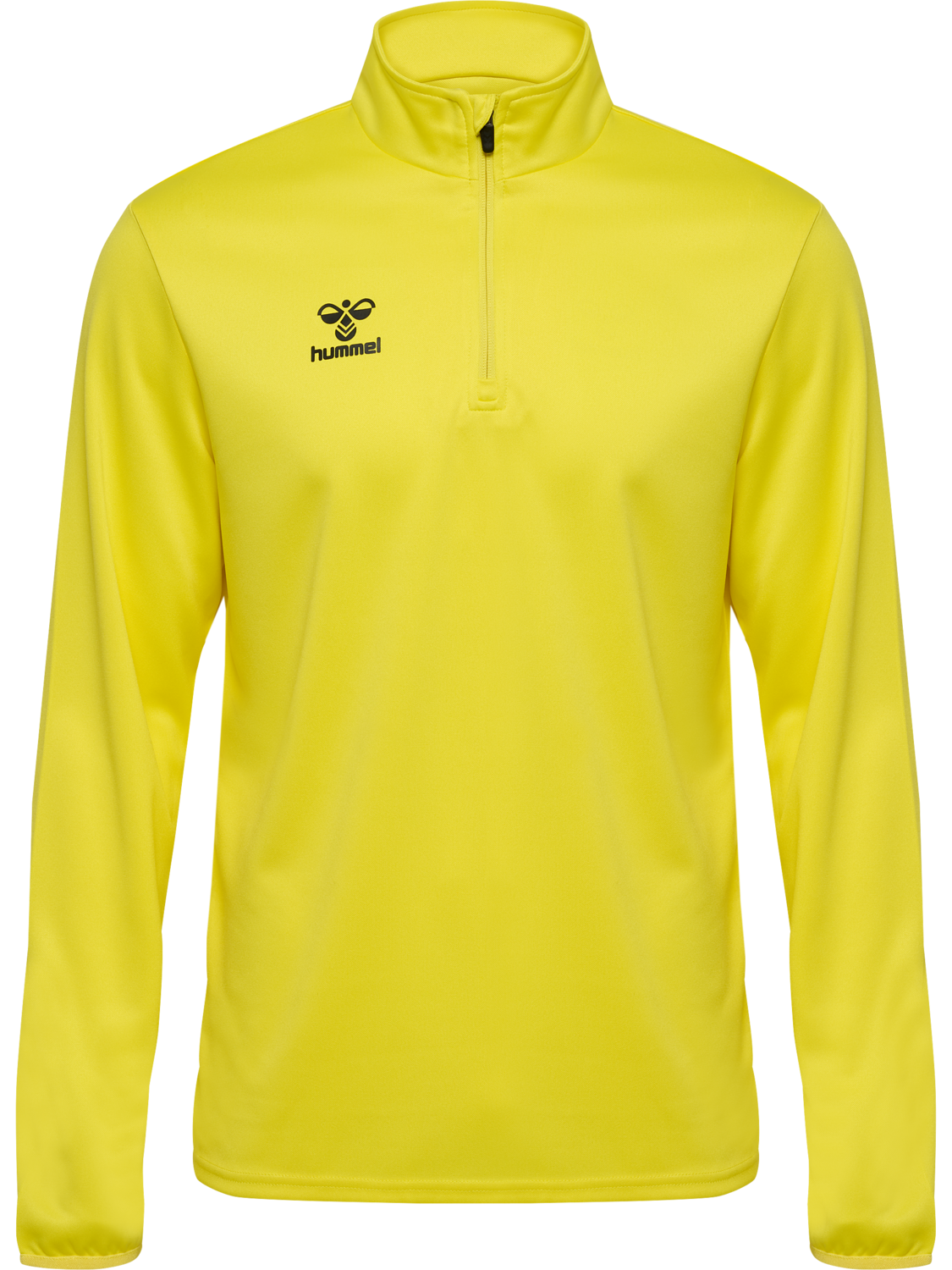 hmlESSENTIAL HALF-ZIP, BLAZING YELLOW, packshot