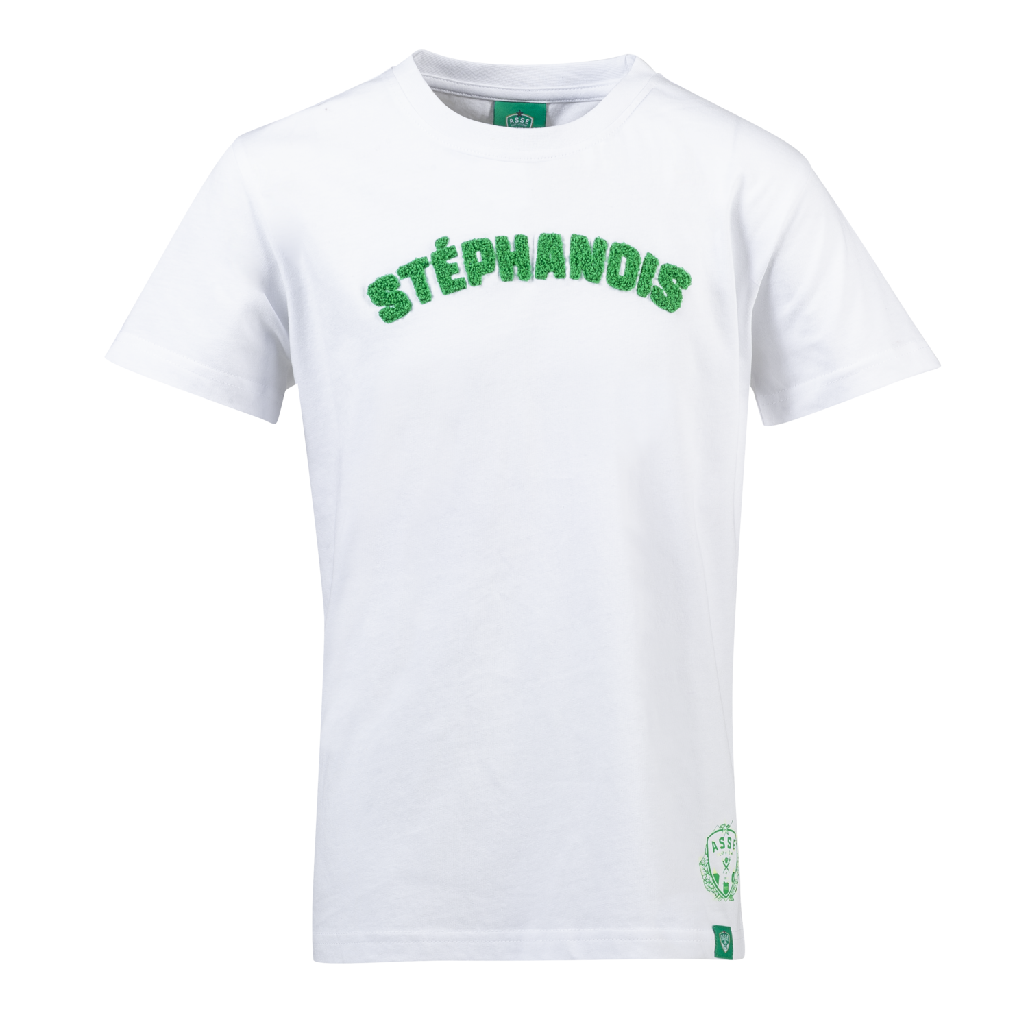 ASSE FAN STEPHANOIS TEE, WHITE, packshot